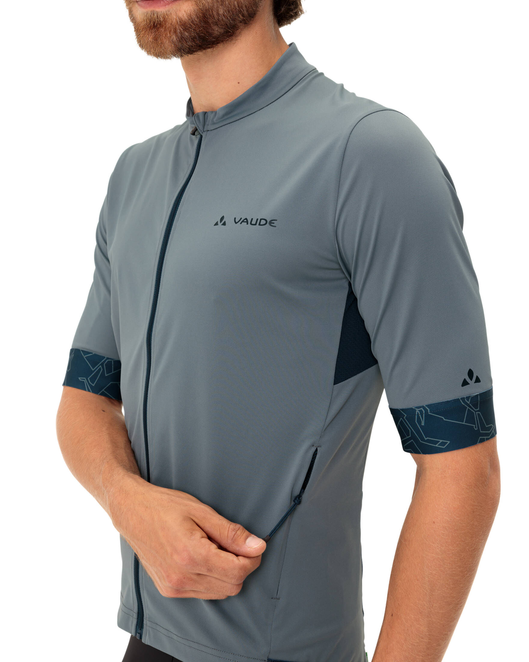 VAUDE MEN'S KURO FZ TRICOT II Kurzarm Fahrradt Produktbild-Vorschau 8