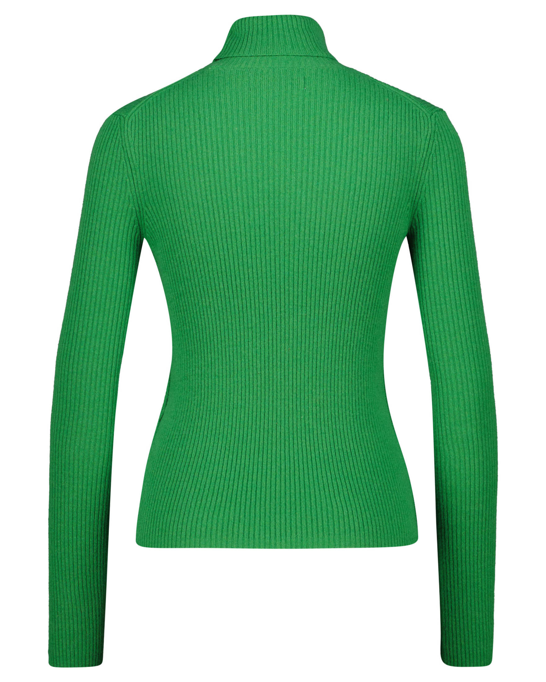 Zeagoo Damen Langarmshirt Rollkragen - Slim Fit Basic Oberteile XS-XXL