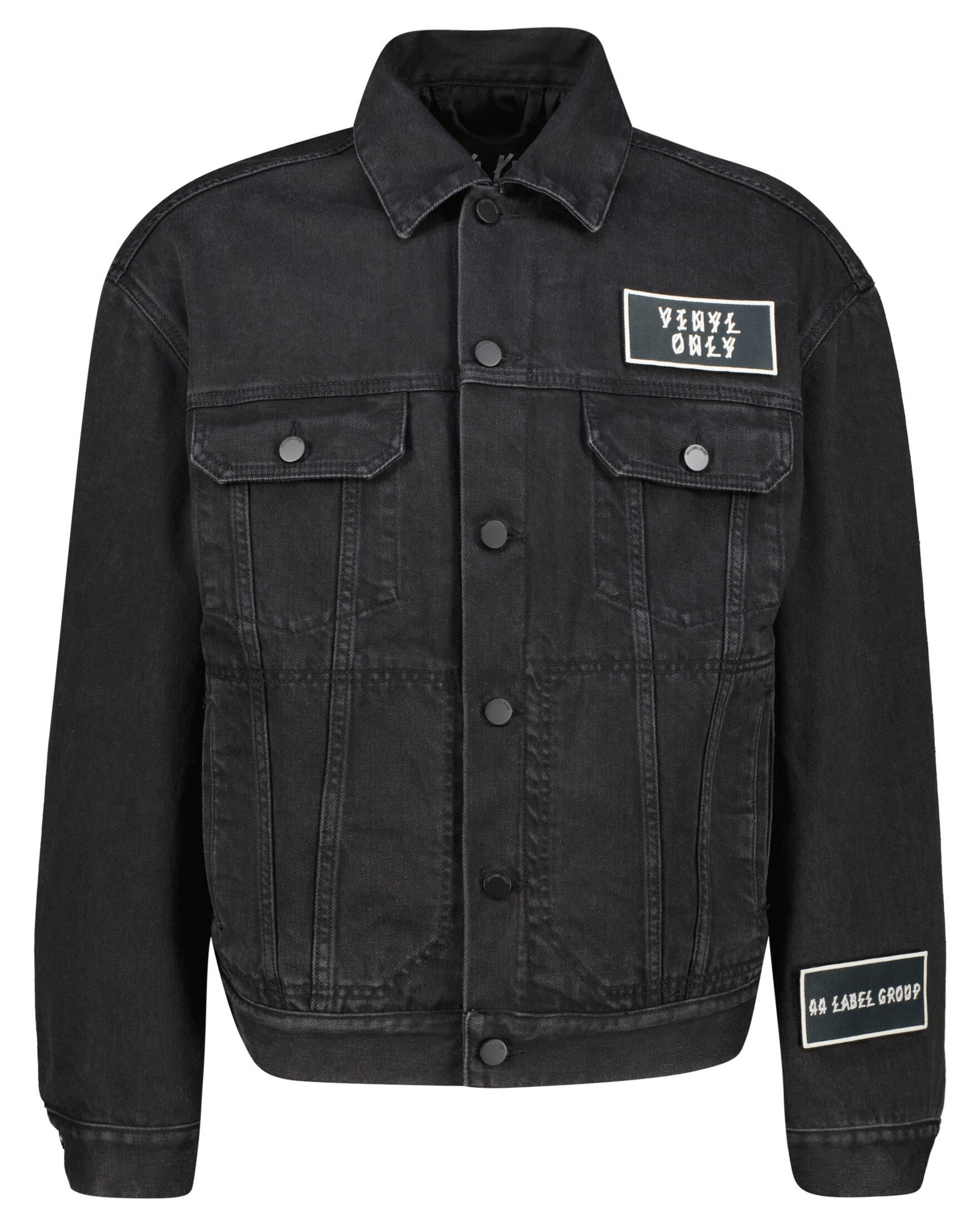 44 Label Group Herren Jeansjacke HEAVY 44 JACKET in Schwarz kaufen 
