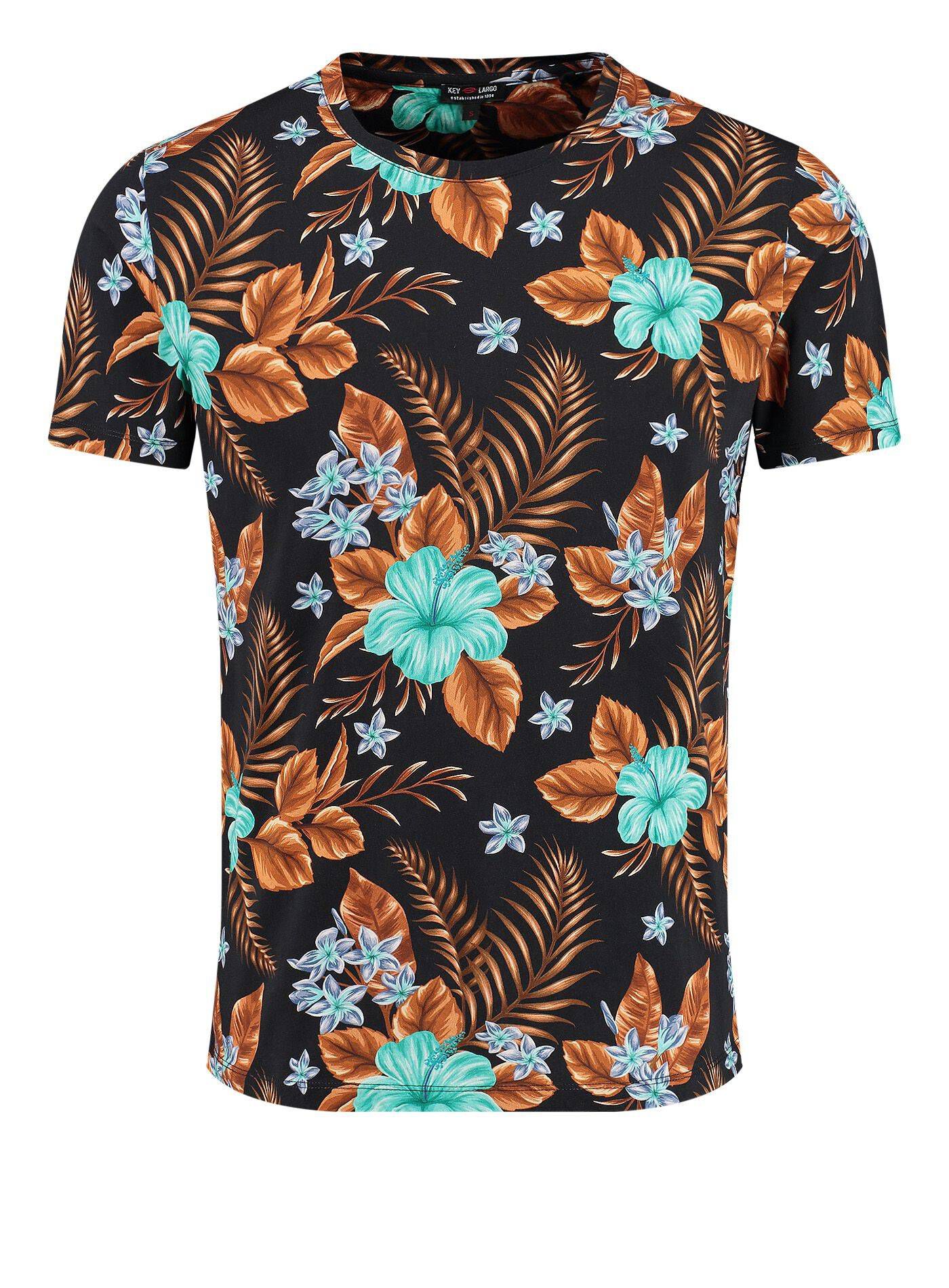 KEYLARGO Herren Montana Round T-Shirt, Faded Moss (1541), im Sale main image 1