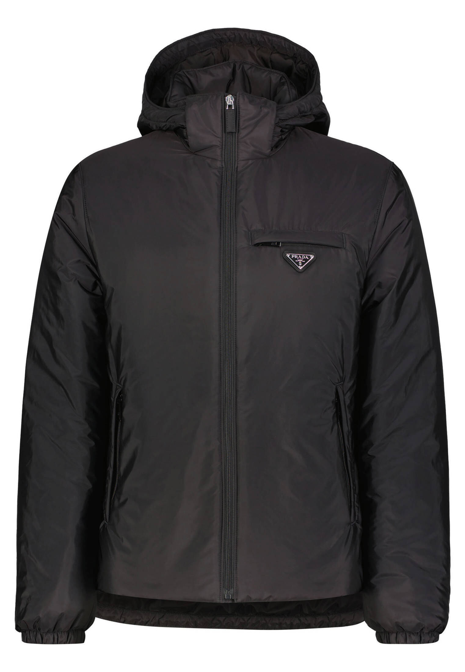Prada Kleidung Winterjacke Prada Damen Prada Schwarze Jacke Mit