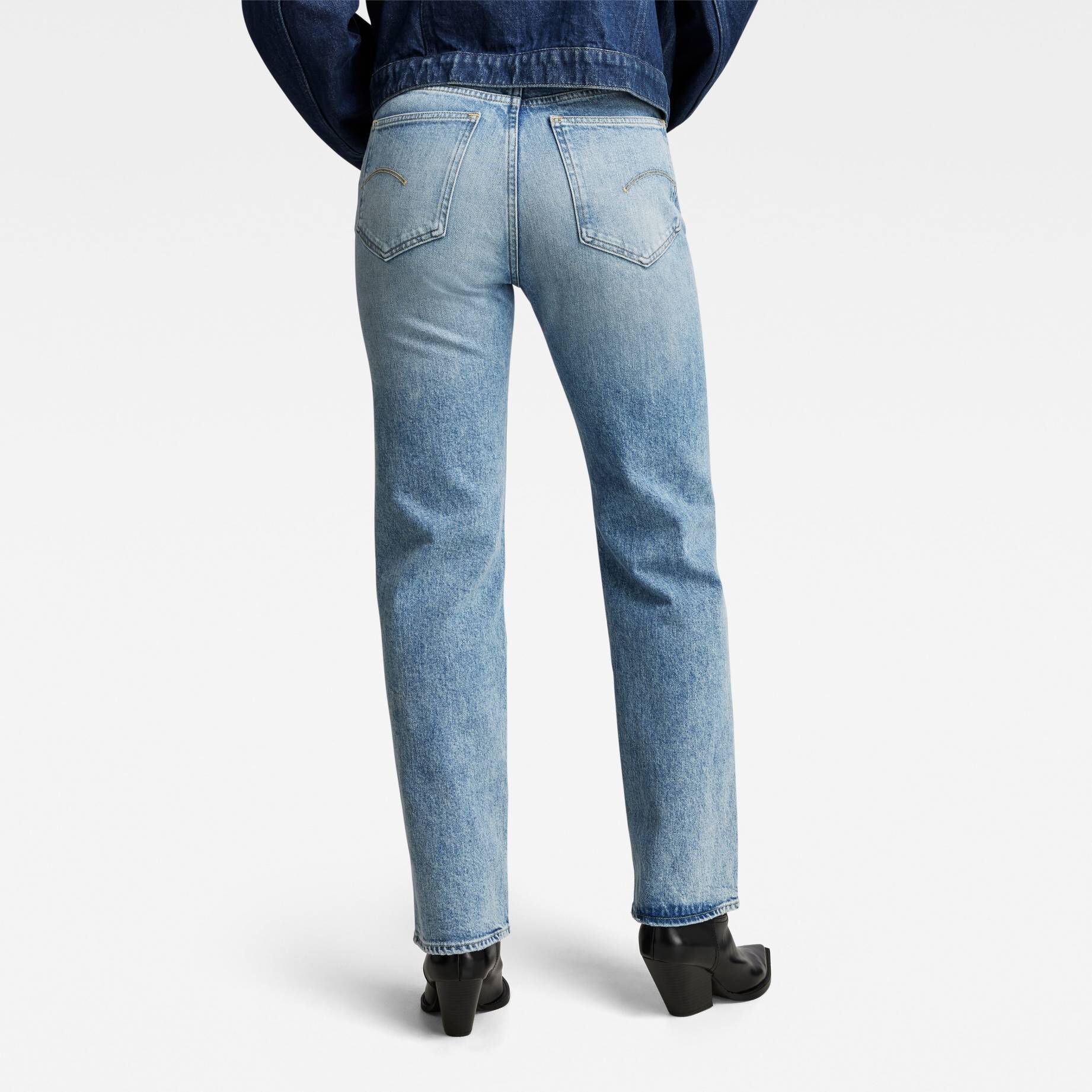 Viktoria High Straight Jeans