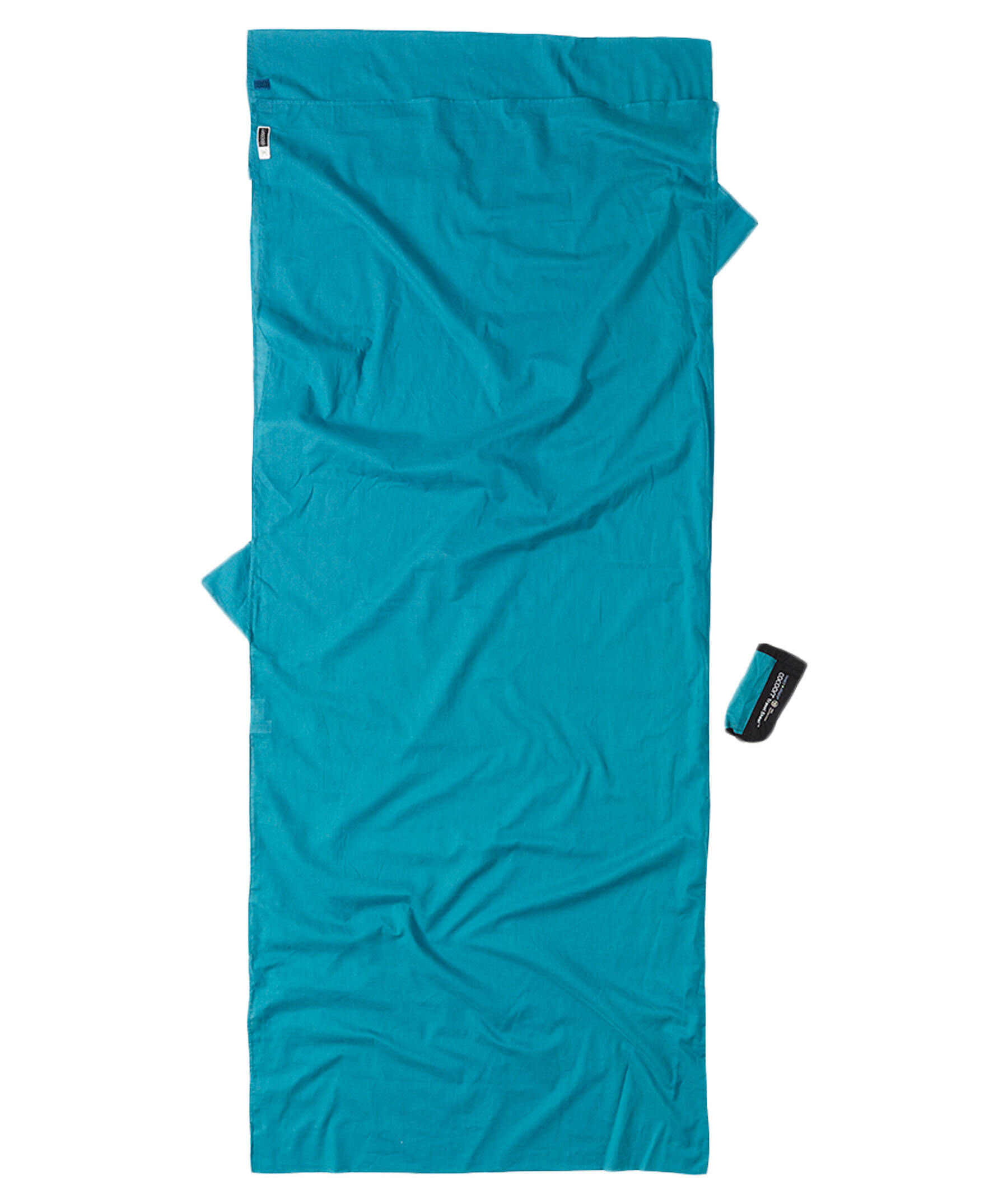 Cocoon Baumwoll Inlett Herbergsschlafsack Httenschlafsack Reiseschlafsack  mit Insectshield in blau kaufen | engelhorn