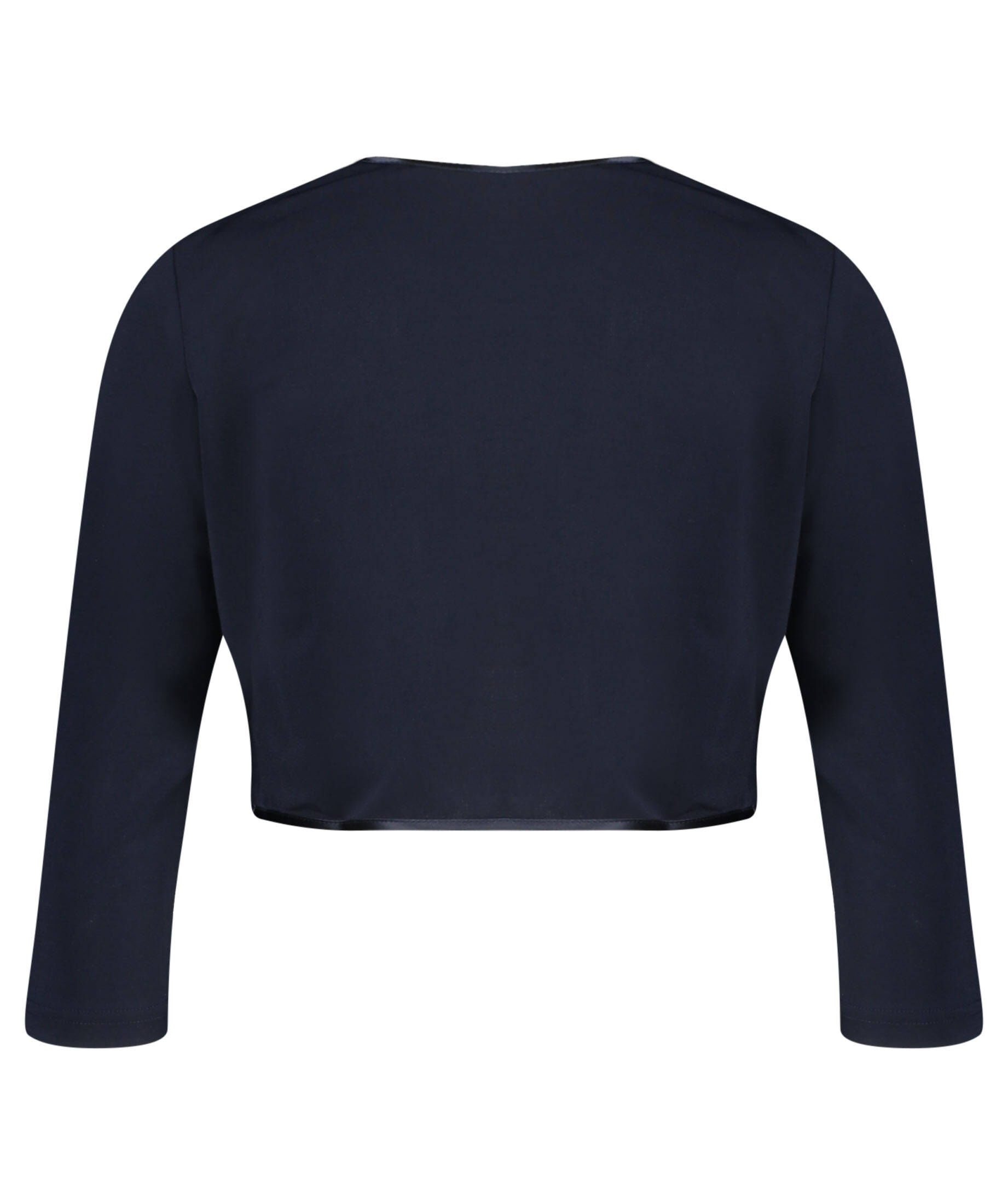 Cara Mia Damen Netzjäckchen Bolero 3/4 Arm - Elegante Strickspitze In Vielen Farben