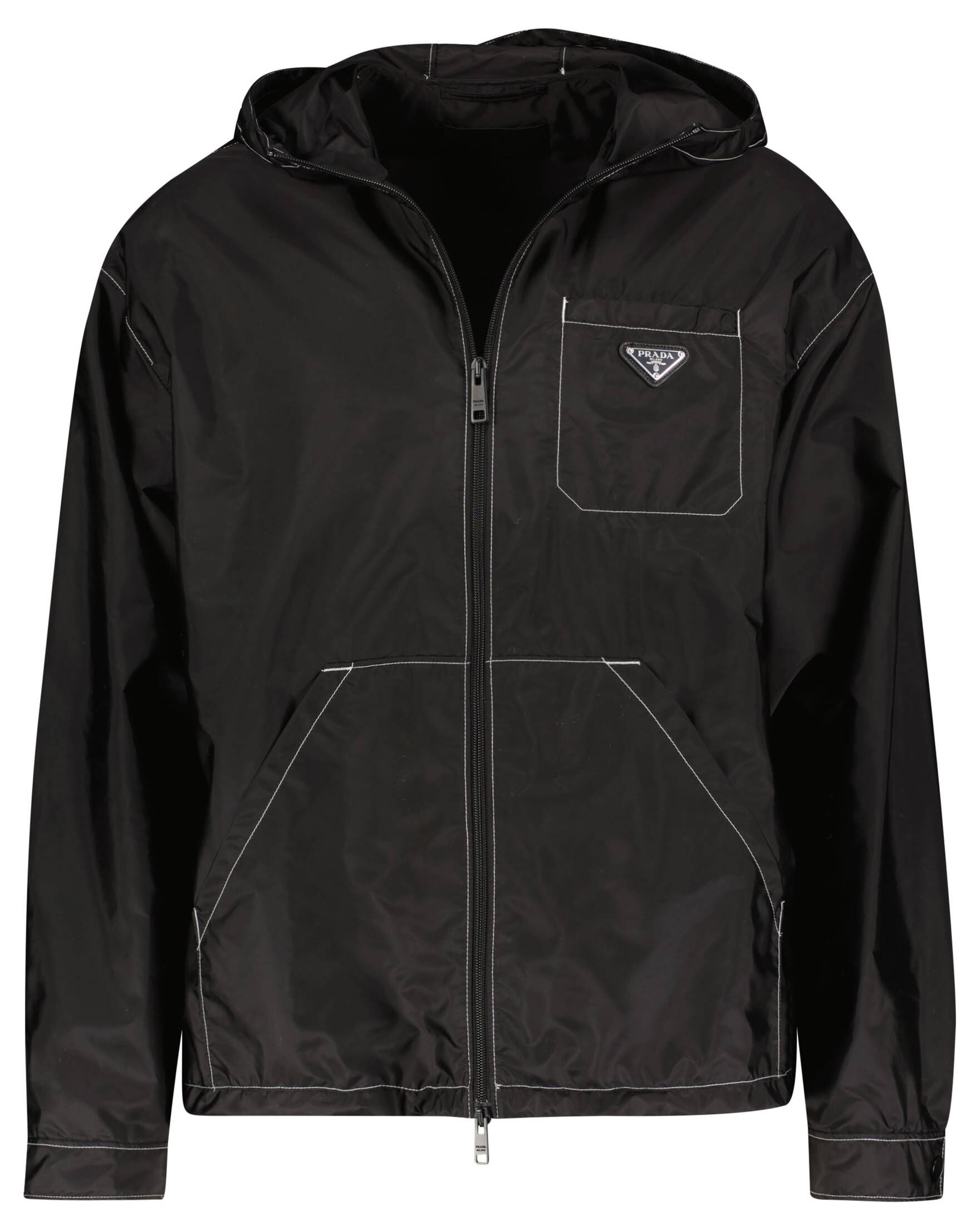 prada herren jacke mit kapuze