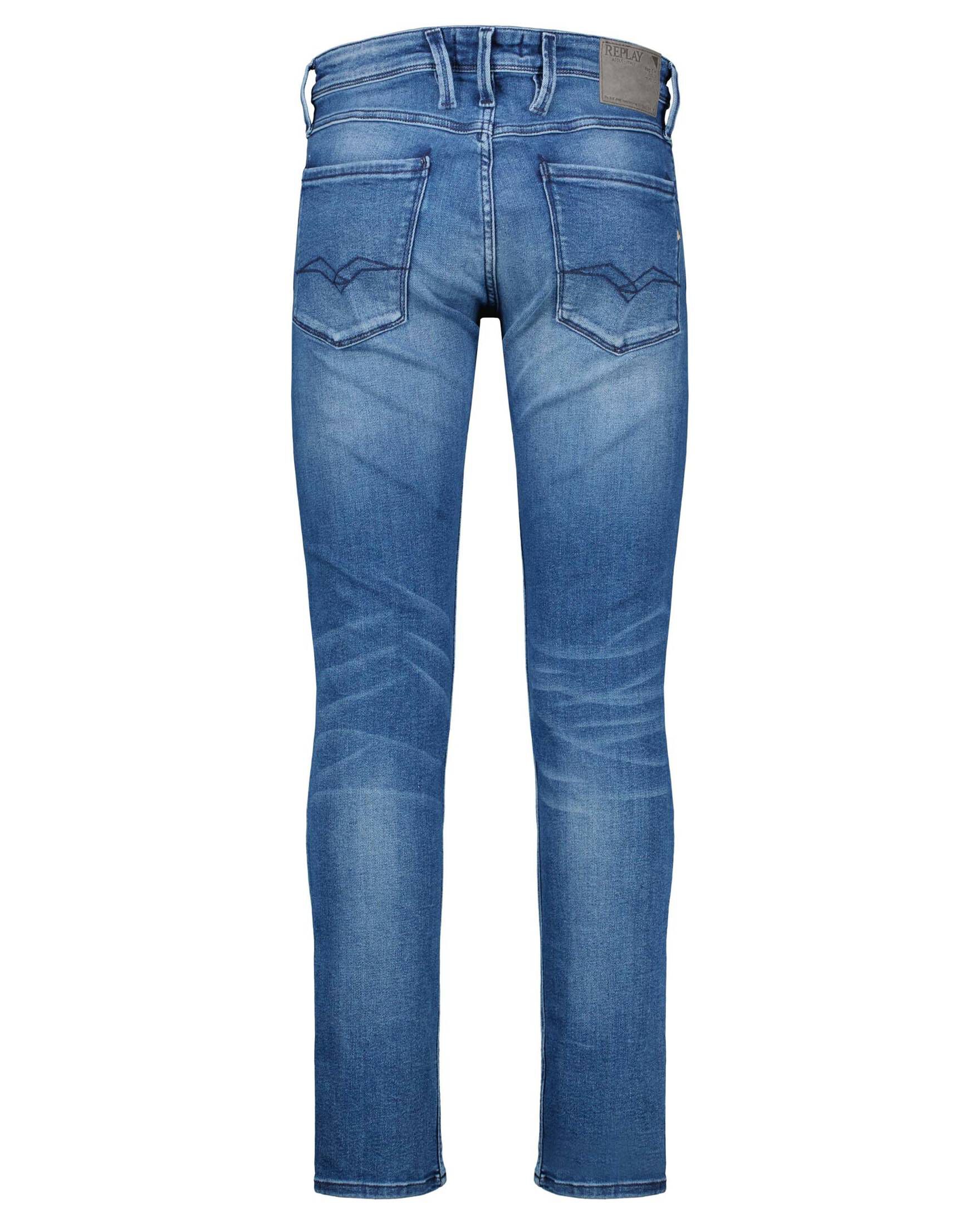 Replay Denim Jeans anbass in Blau für Herren Herren Bekleidung Jeans Enge Jeans 