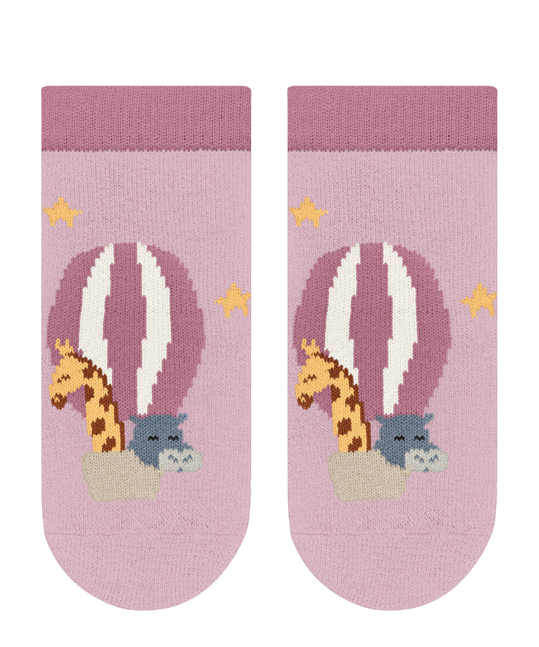 Calzini Antiscivolo FALKE Winter Animals Per Bambini, Cotone Biologico, Con Orsetti E Pinguini, Suola In Gomma, Taglie 0-24 Mesi - 4