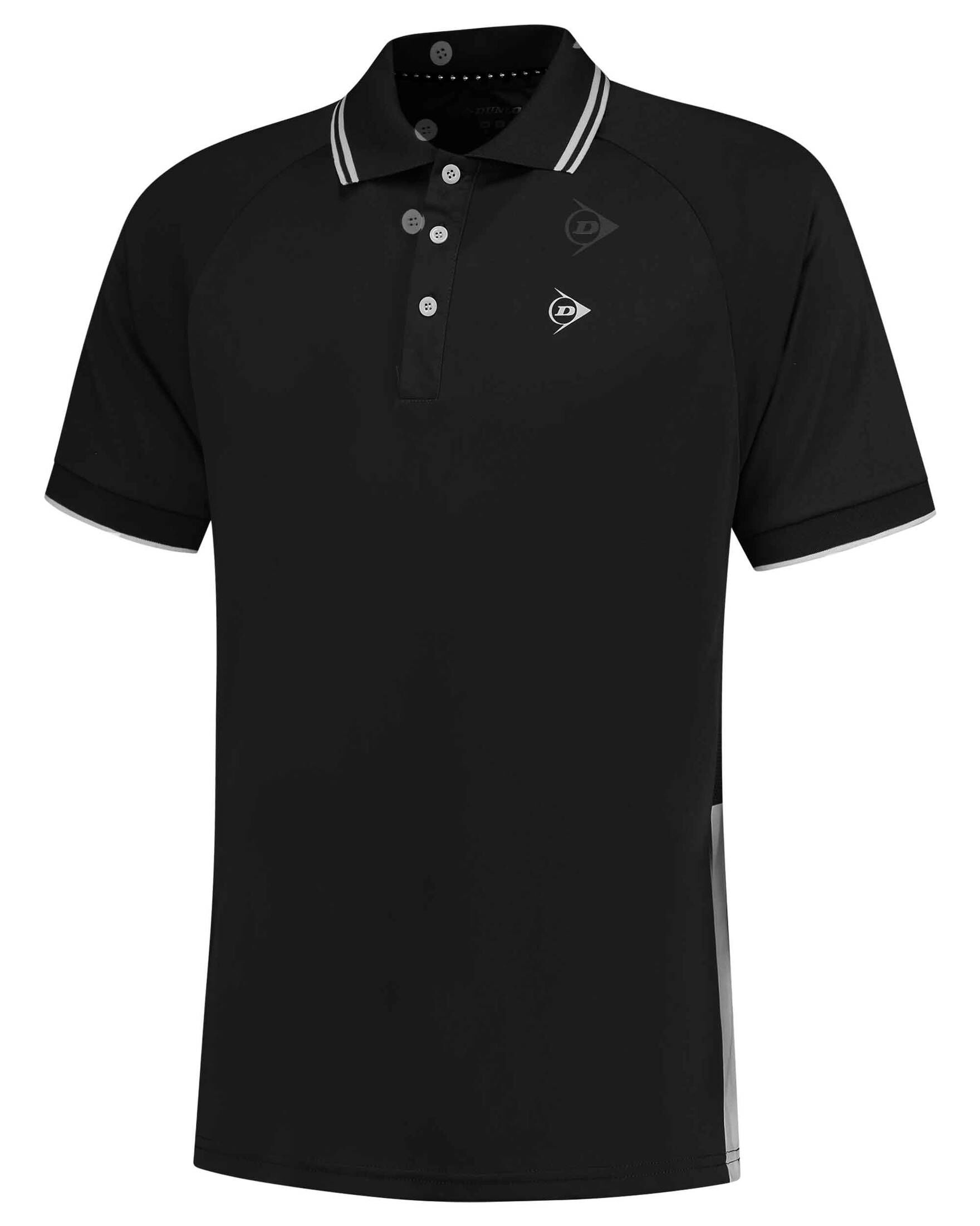 DUNLOP Herren Tennis Shirt - Mit Aerodry-Technologie, Flying D-Logo, Sportlich