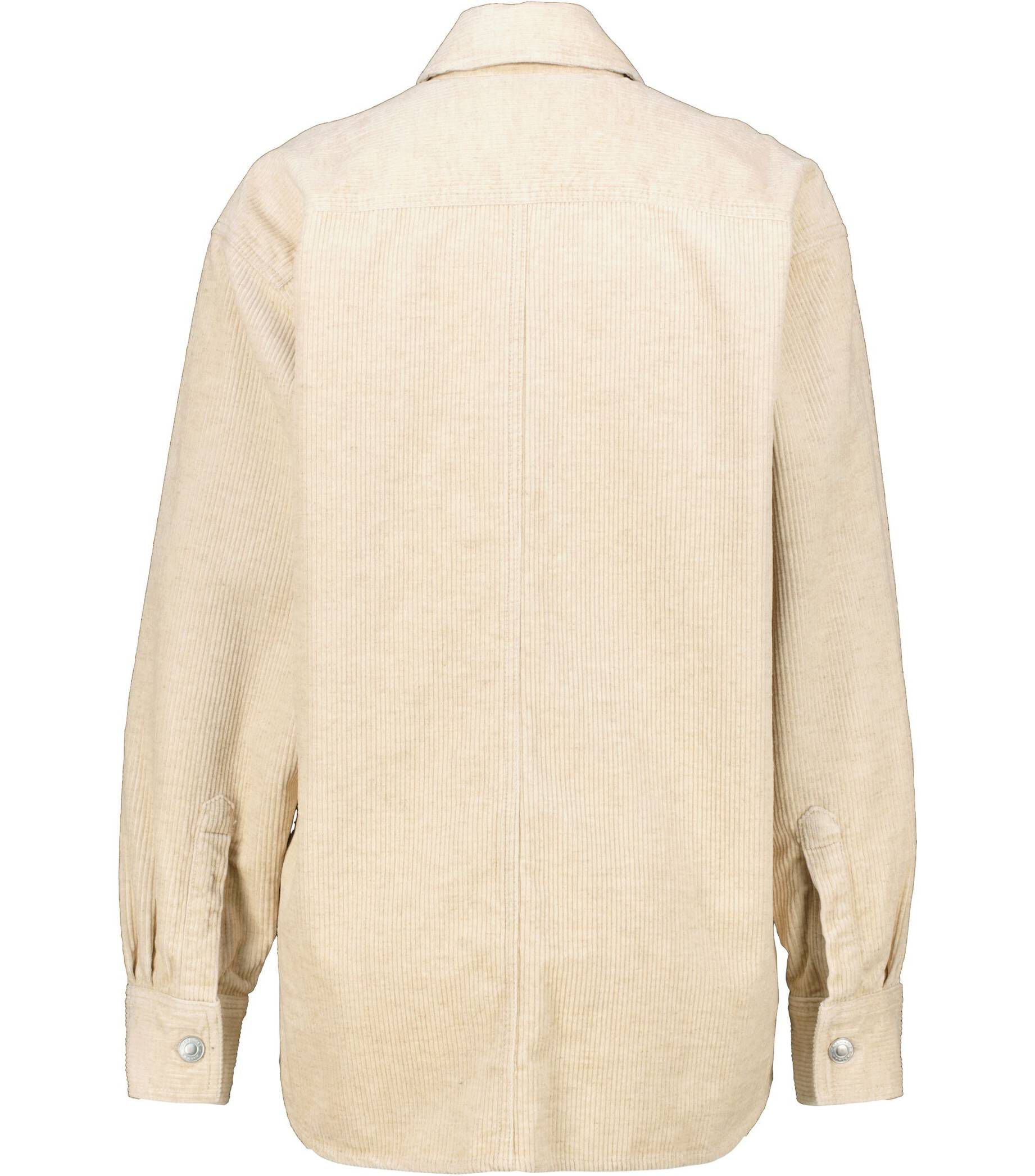 Hailys Damen Cordbluse Langarm | Oversize Passform Mit Knopfleiste | Weiches Polyacryl | Für Lässige Outfits