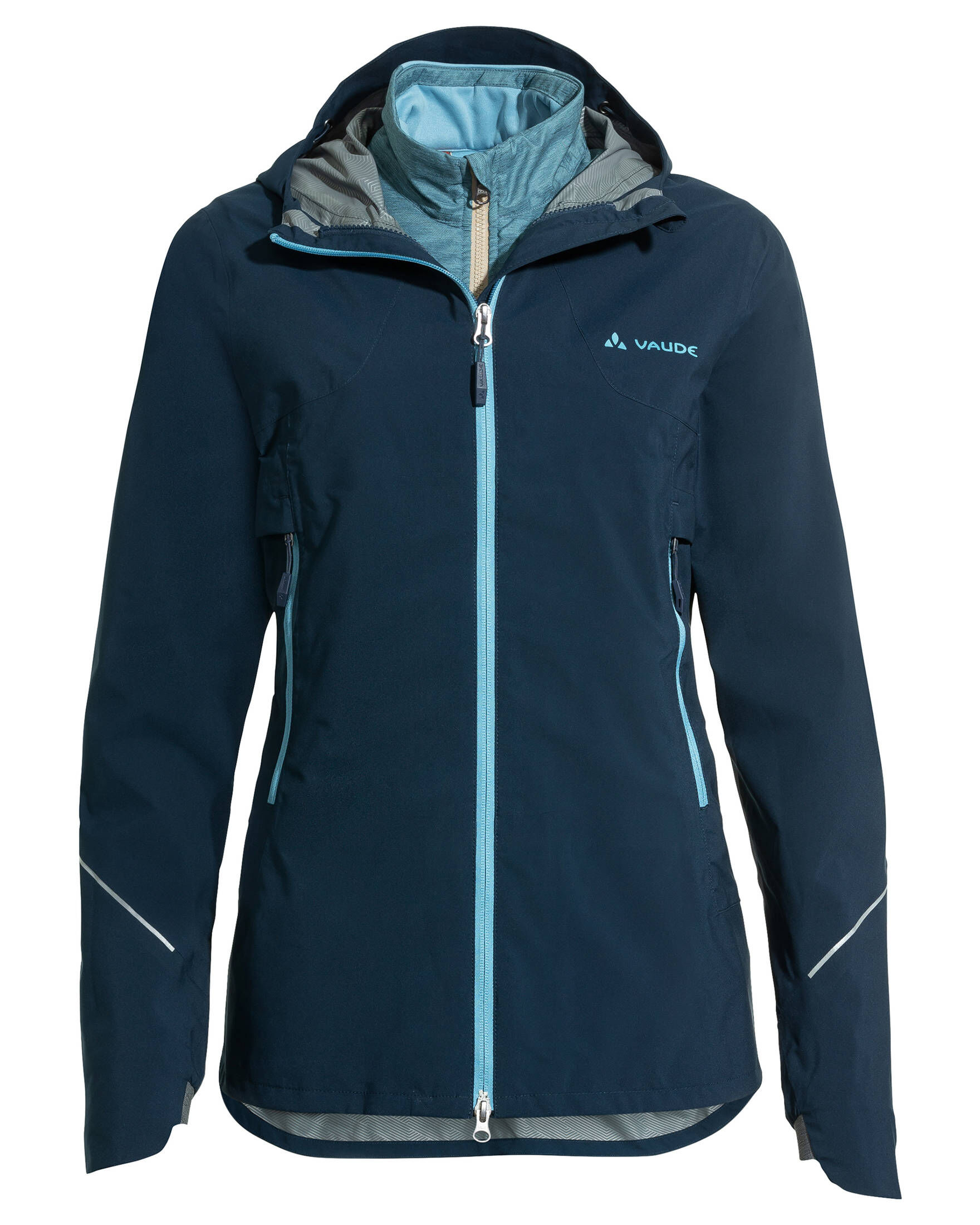 vaude damen jacke 3 in 1