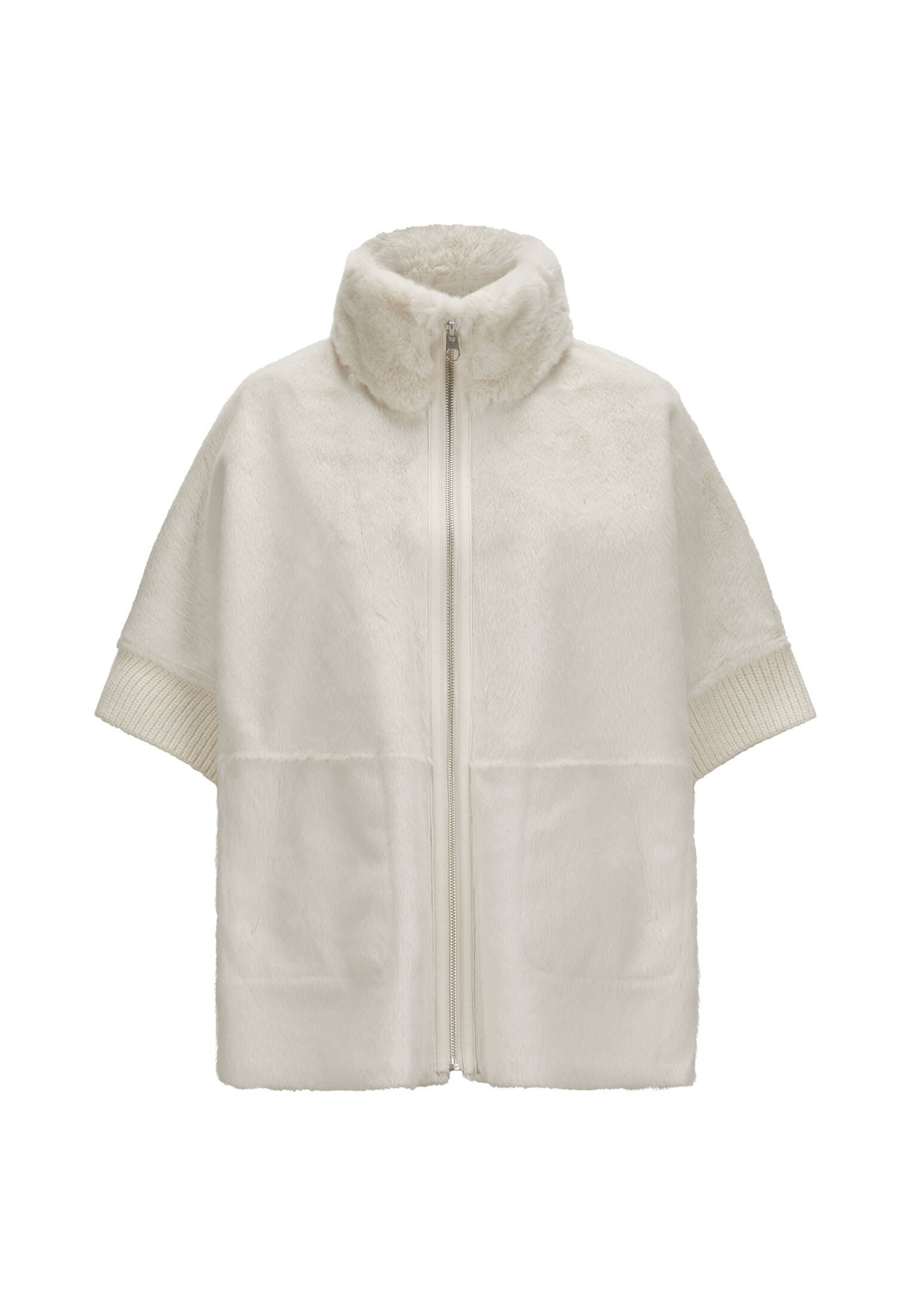 Milestone Damen Teddyweste zum Wenden MSAUDREY in weiß kaufen