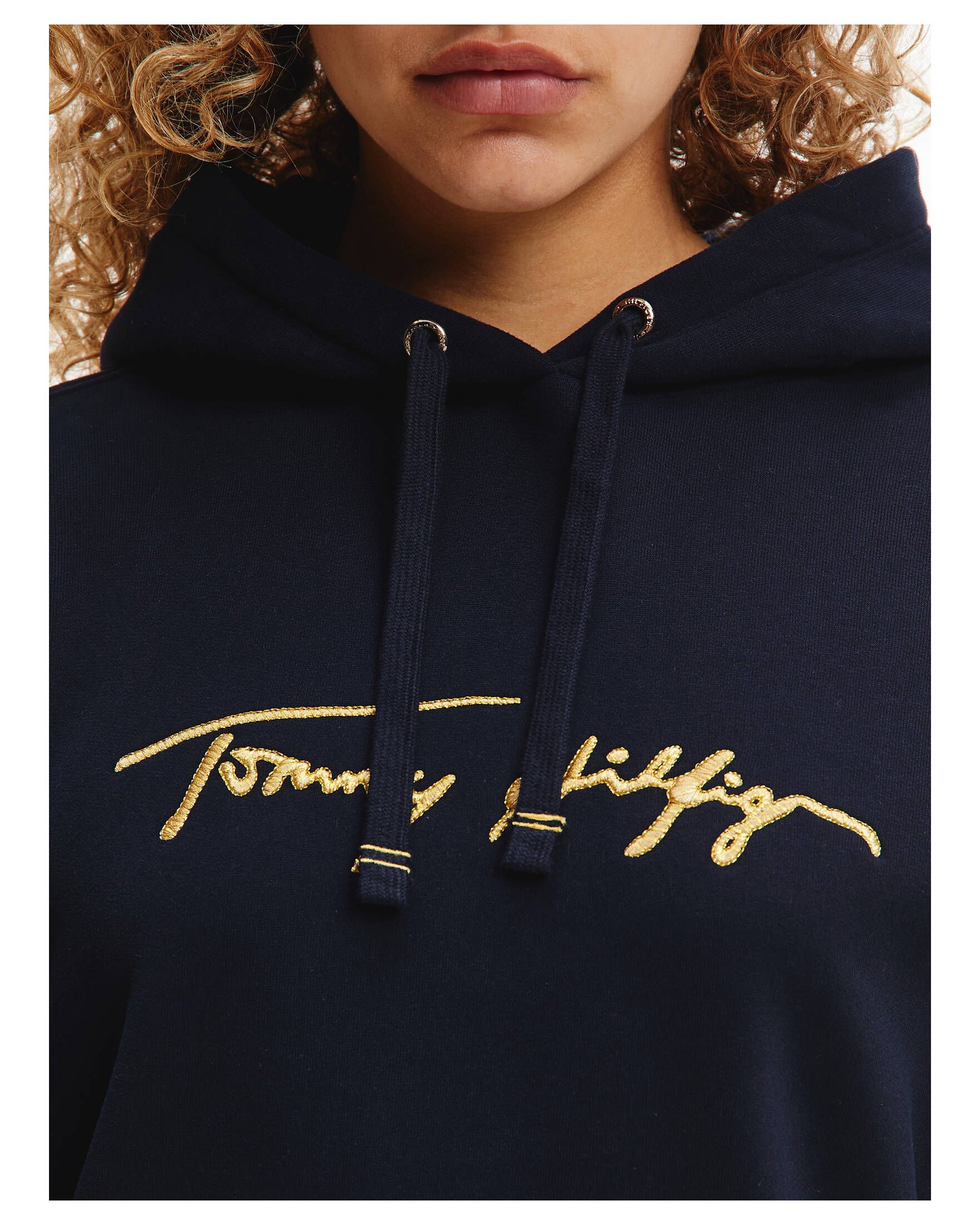 Tommy Damen Sweatshirt Script" mit Kapuze kaufen | engelhorn