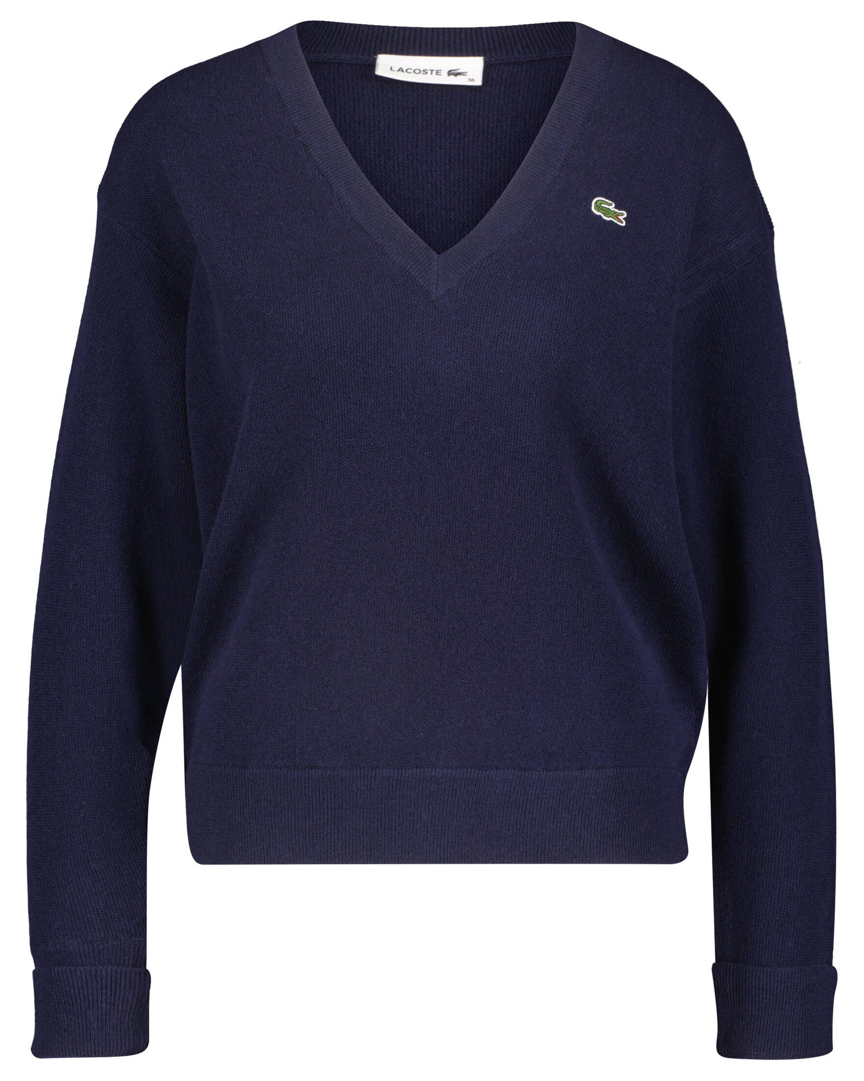 Lacoste Damen Strickpullover in blau kaufen engelhorn