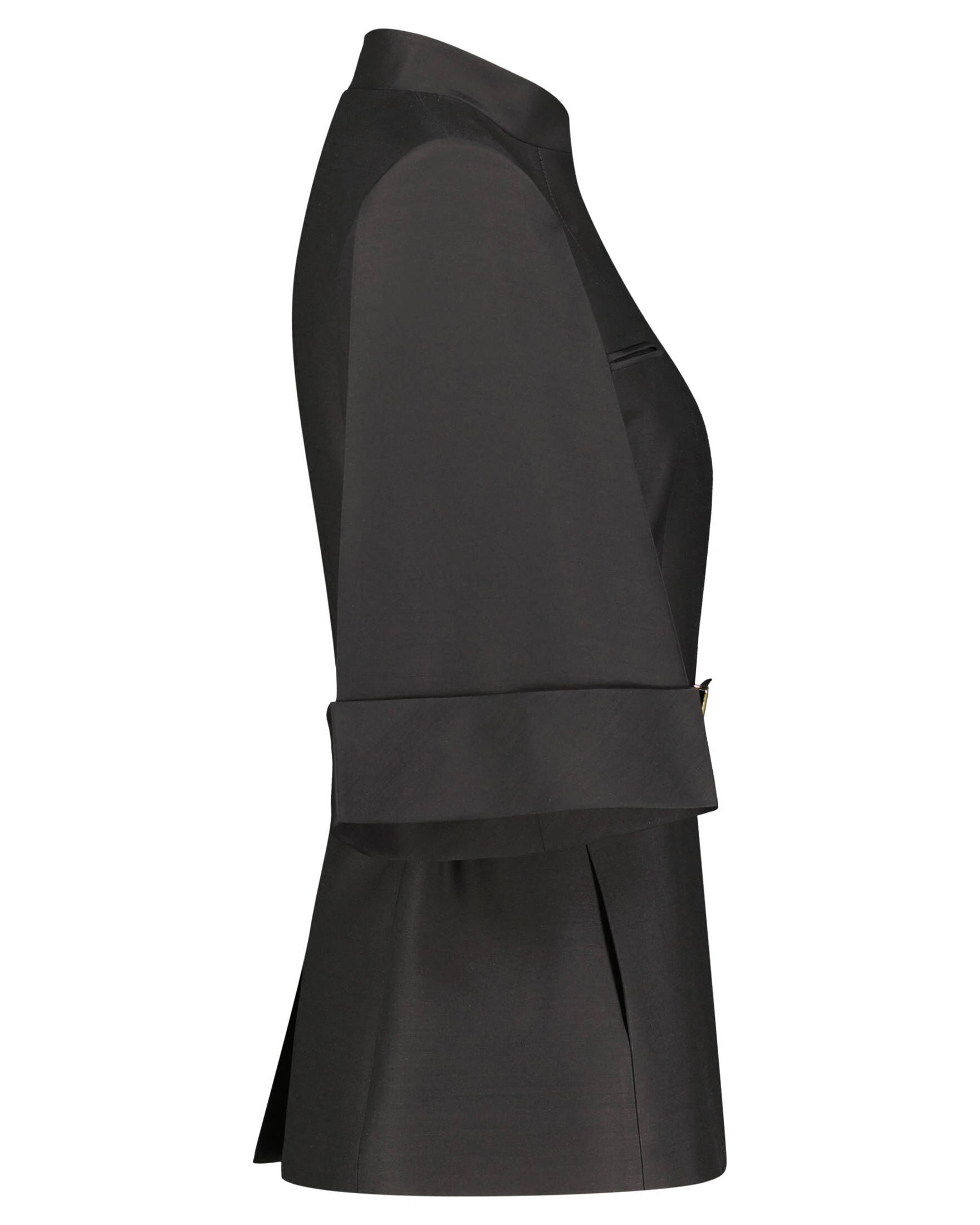 100% Acetate Women Short Sleeve Blazer