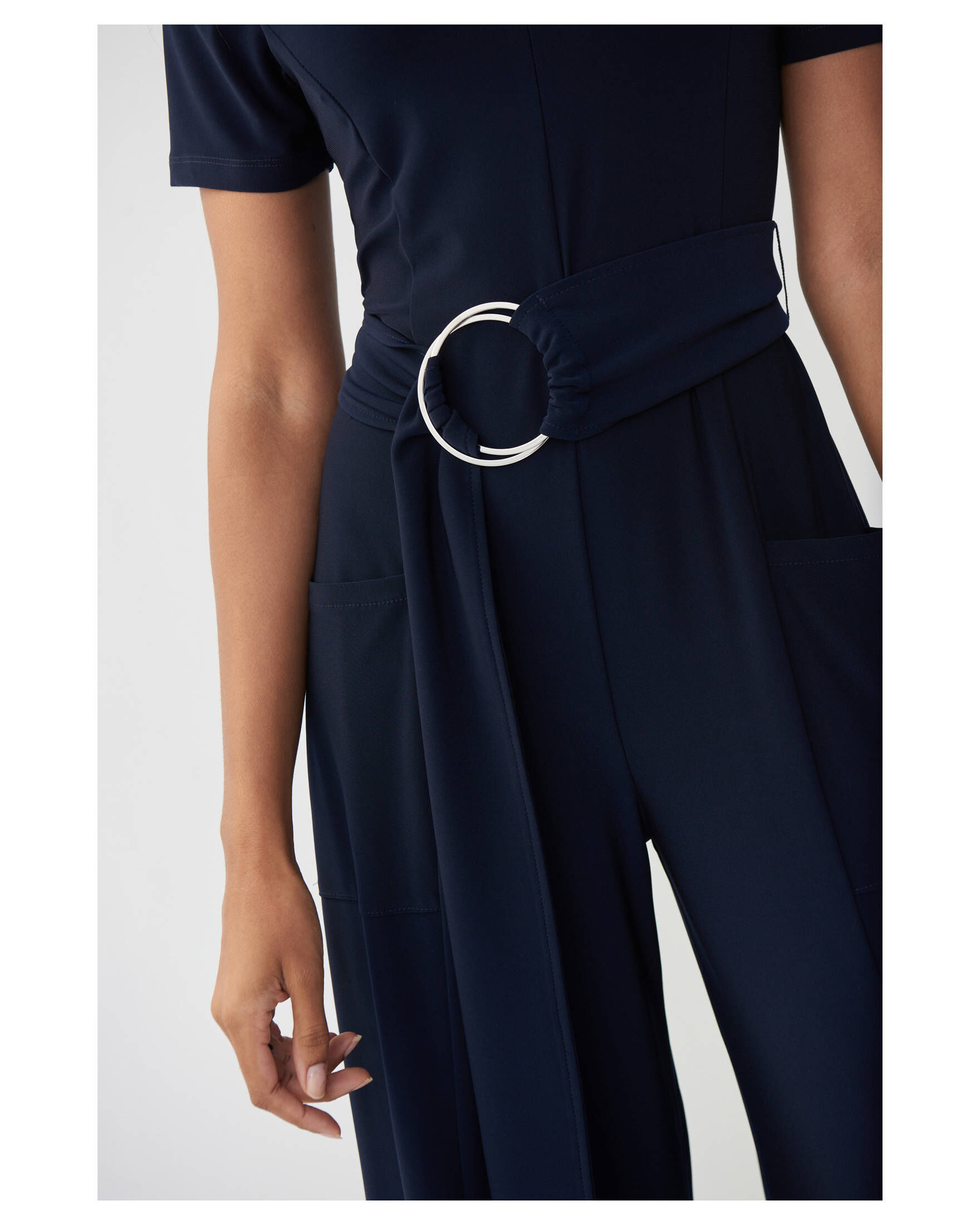 Damen Jumpsuit Kurzarm