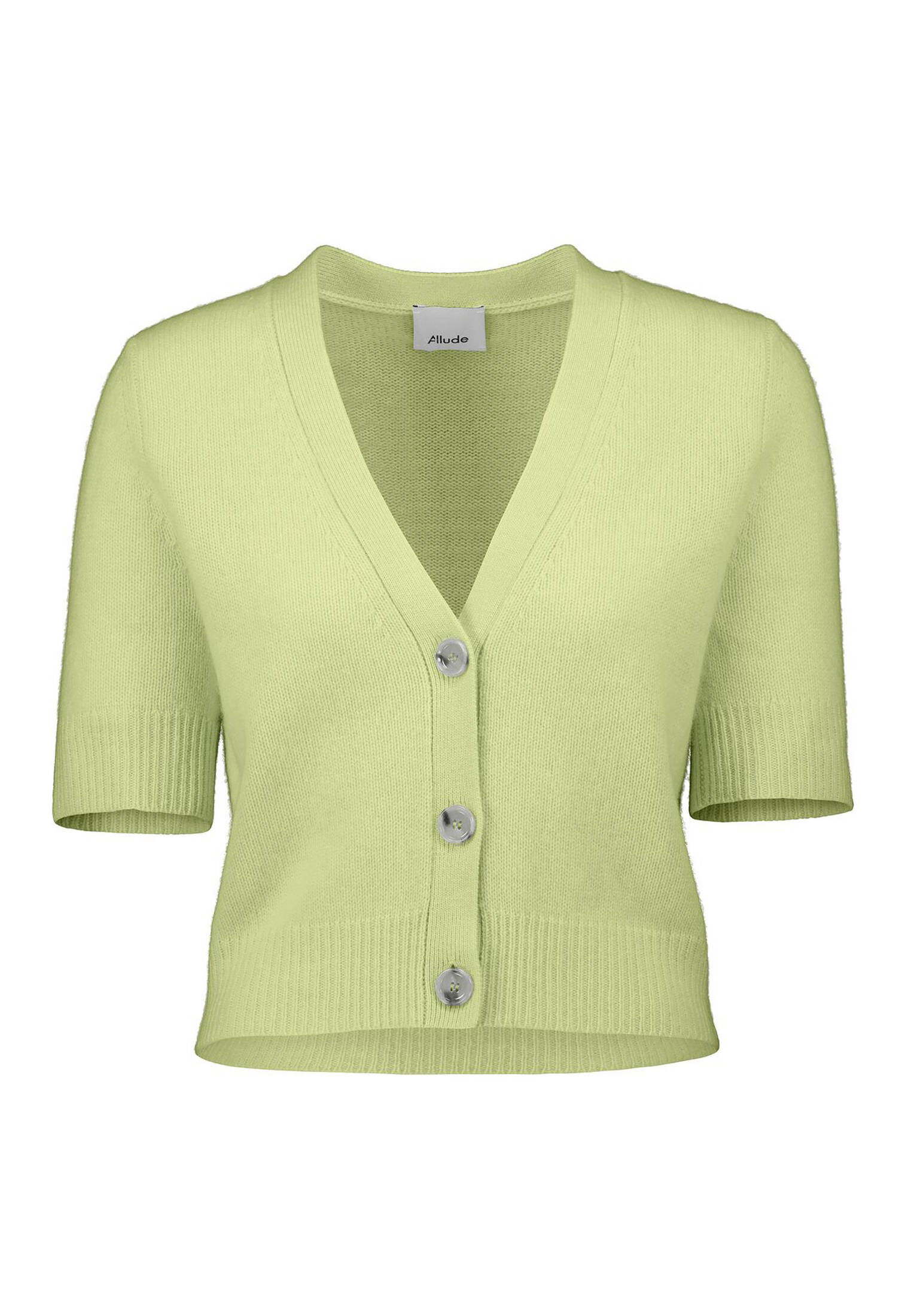 Allude Damen Strickjacke mit Kaschmir in grün kaufen engelhorn