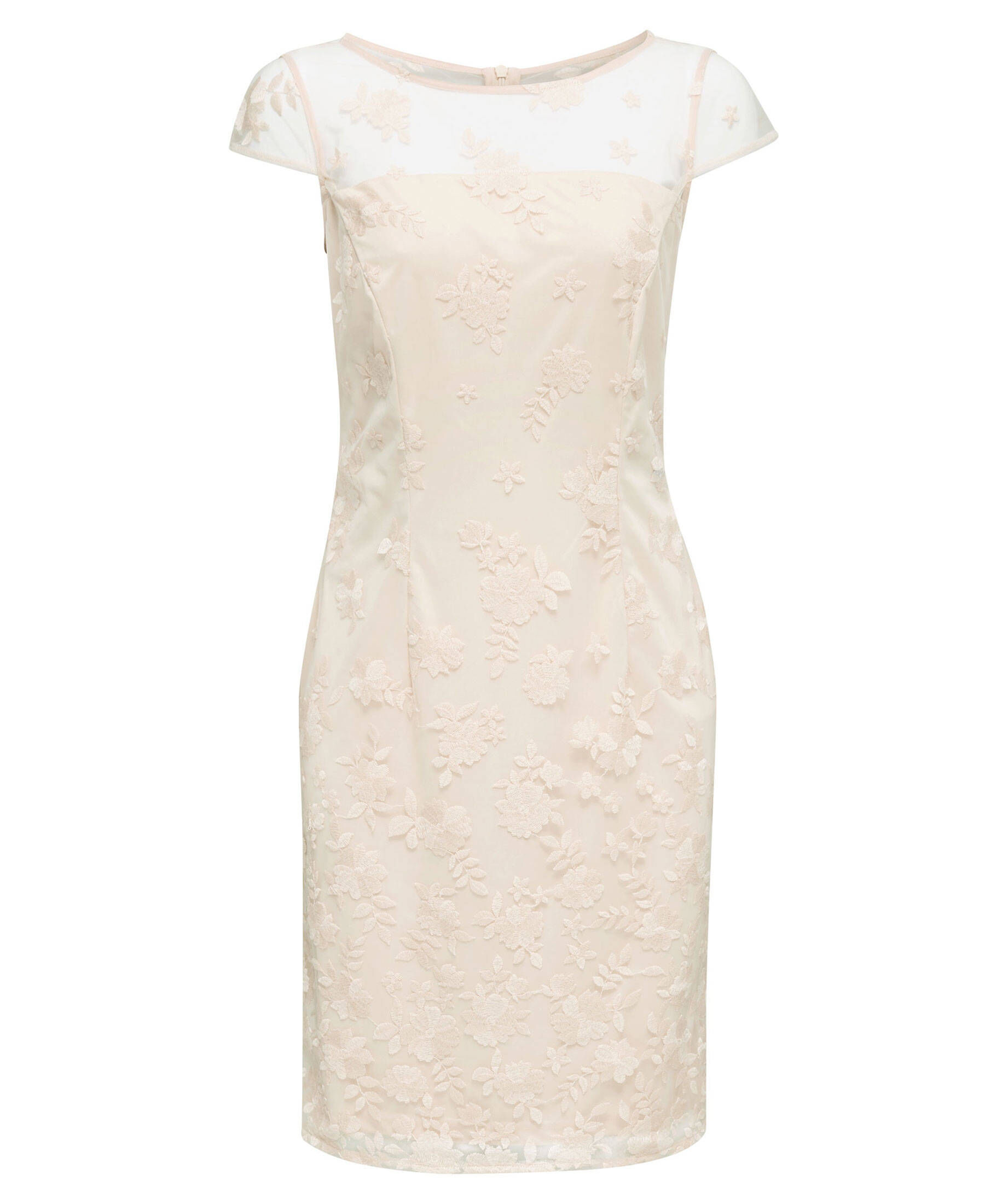 esprit kleid florale spitze