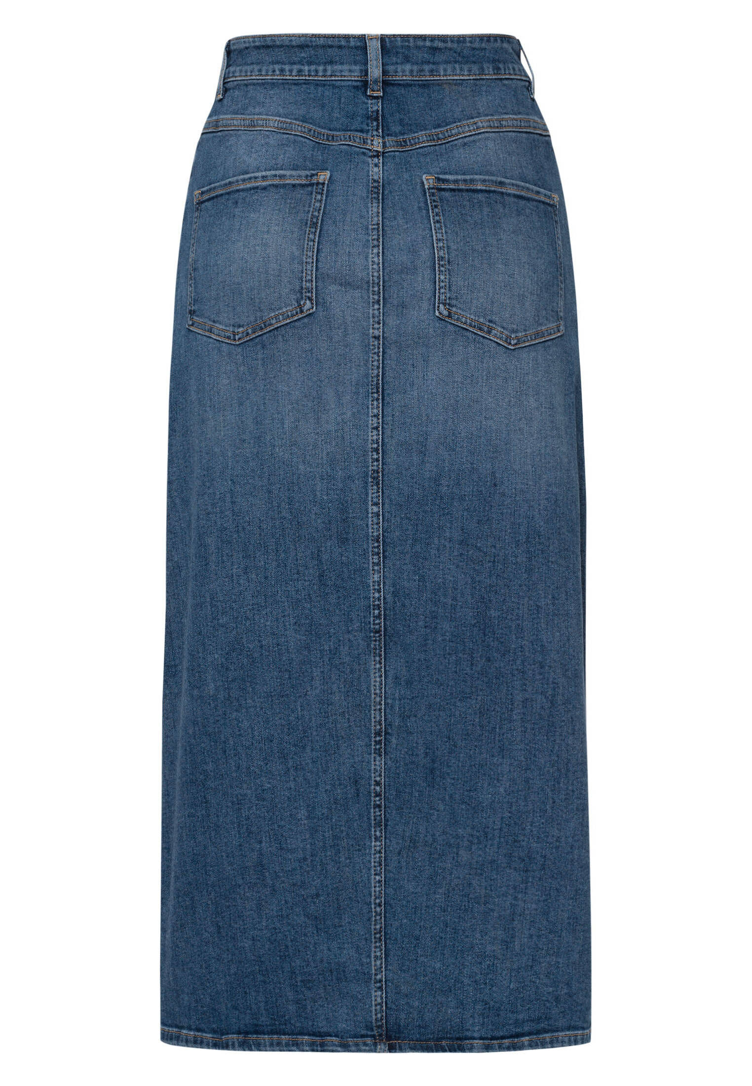 JOE BROWNS Jeansrock Damen Stufen Maxirock Bestickt Fließend