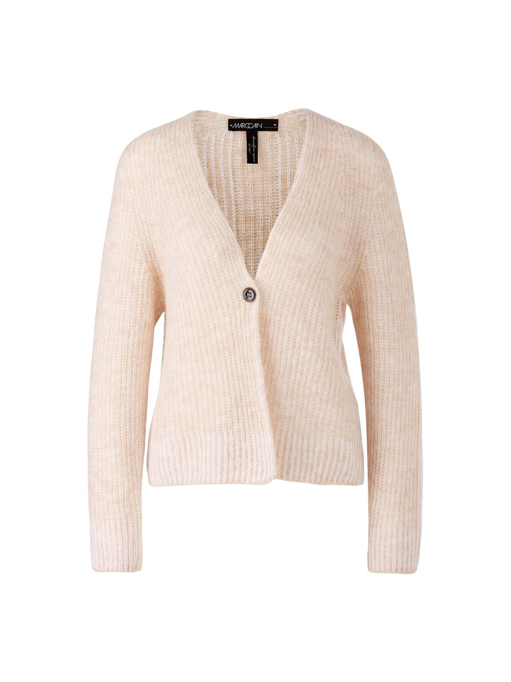 Strickjacke Damen Gamboa Alpaka Cardigan Damen Mit Kapuze