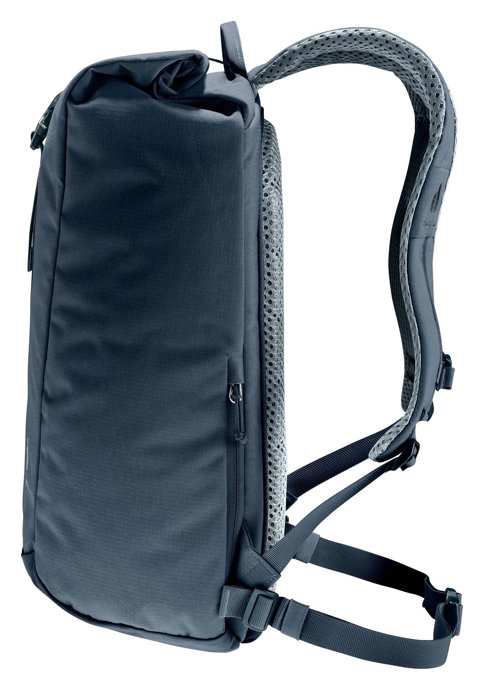 Deuter StepOut 22 Rucksack - Schwarz, Anniversary Edition, Mit Airstripes Belüftung, 15 Zoll Laptopfach