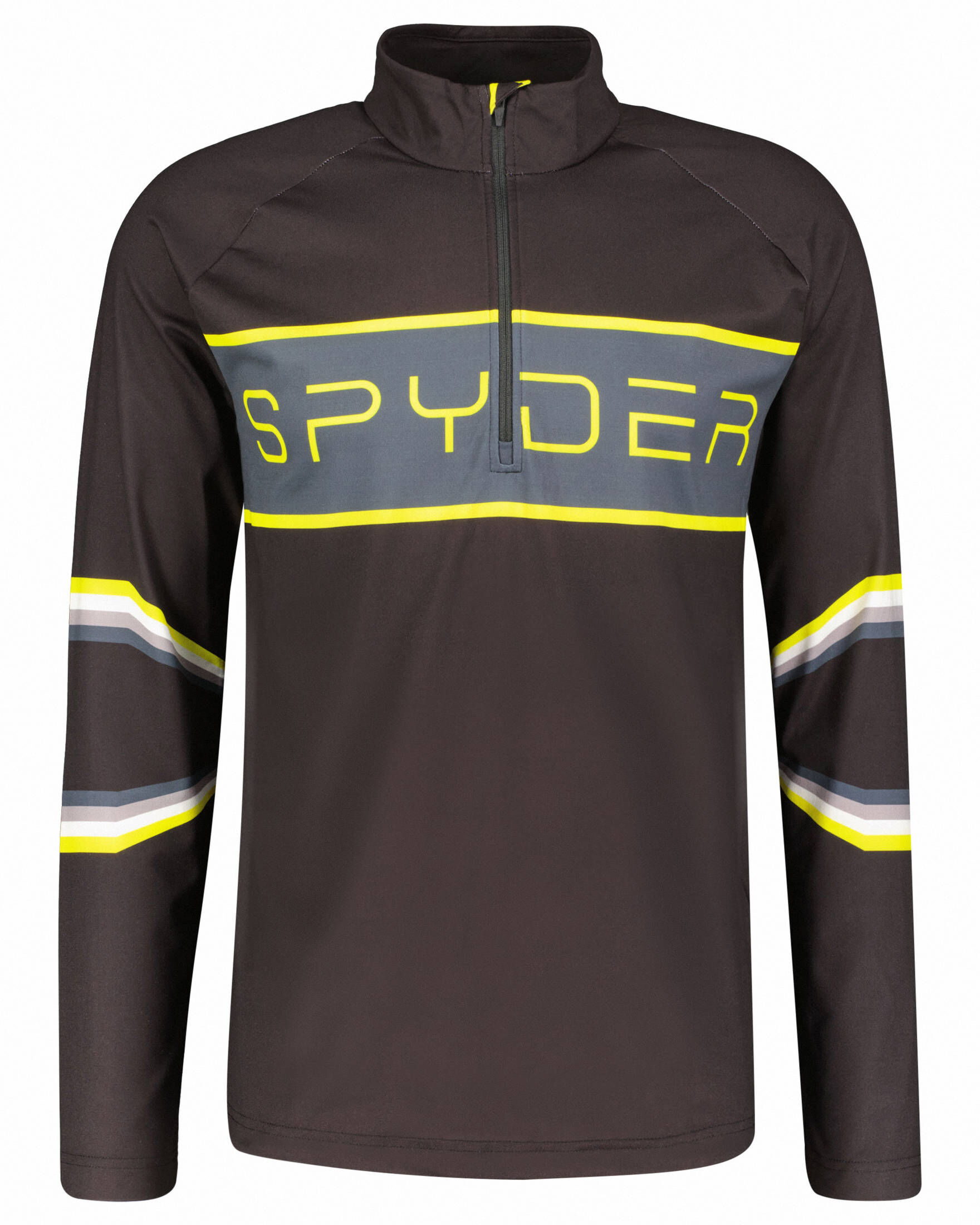 Spyder Herren Baselayer Zip T-Neck - Funktionsunterwäsche Für Sport