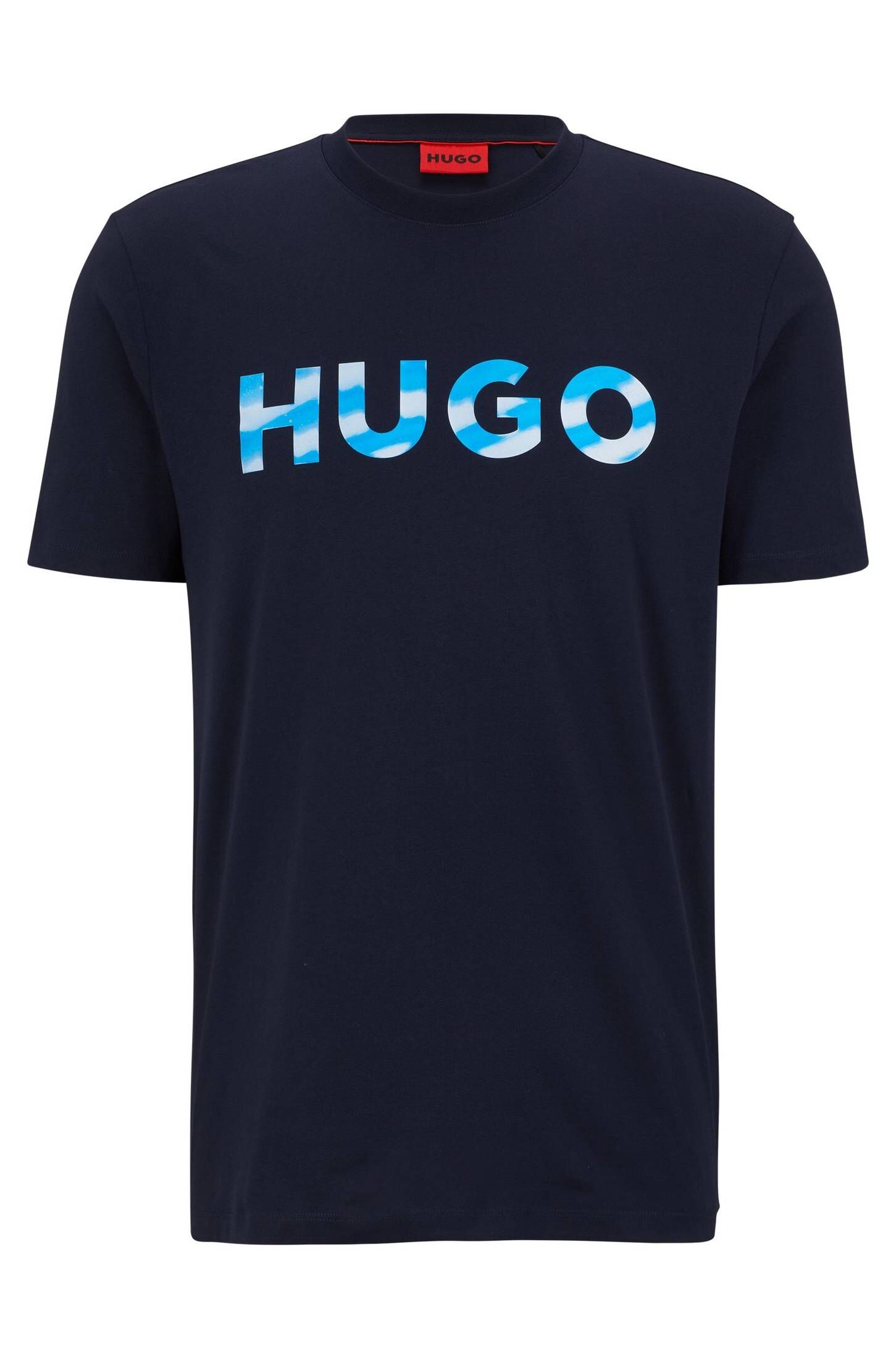 HUGO Camiseta Dulivio_U243 50519724 Negro Regular Fit
