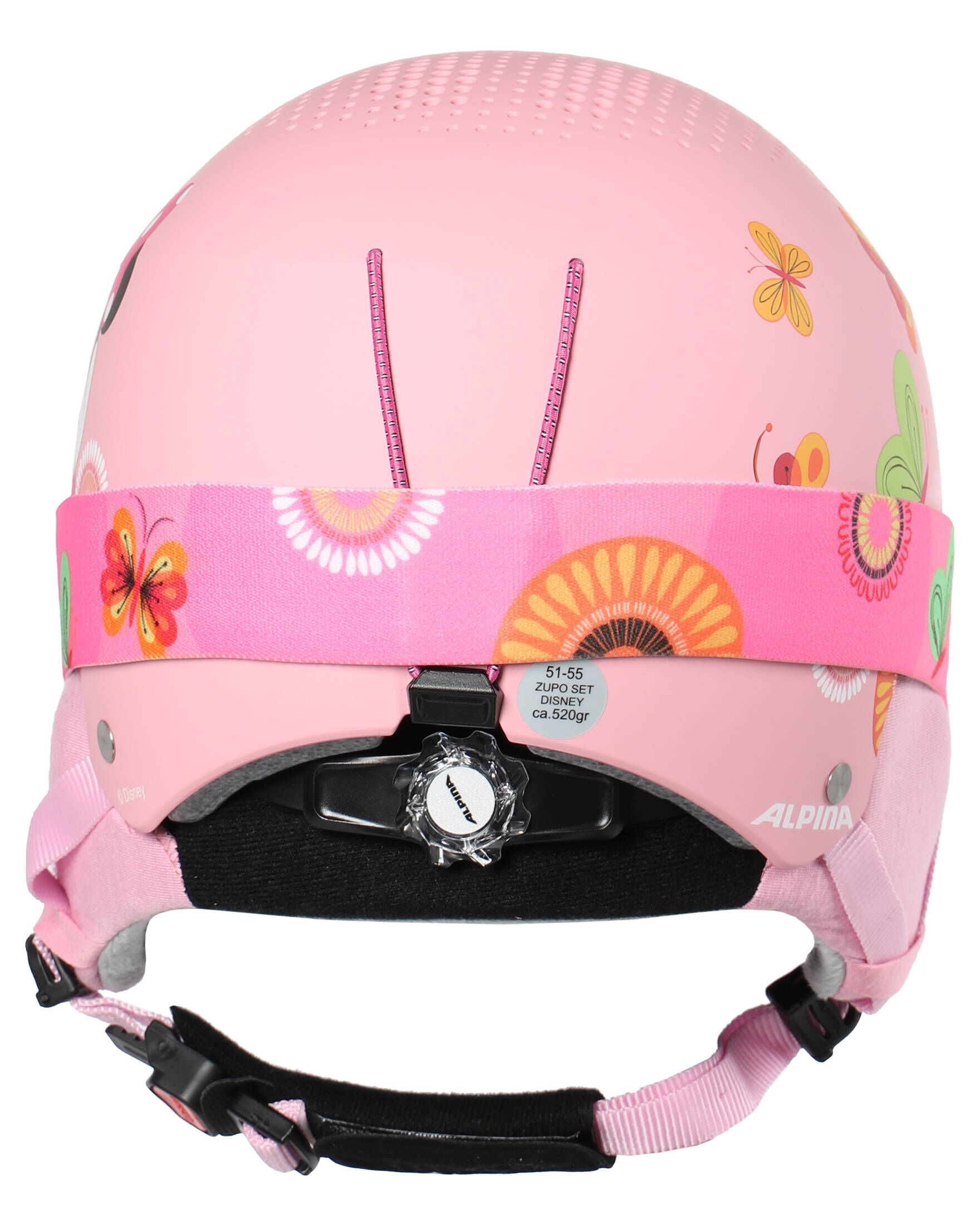 ALPINA ZUPO + PINEY Set Casque Ski Enfant + Masque | Light-Rose Matt 48-52 Cm | Protection & Style Disney