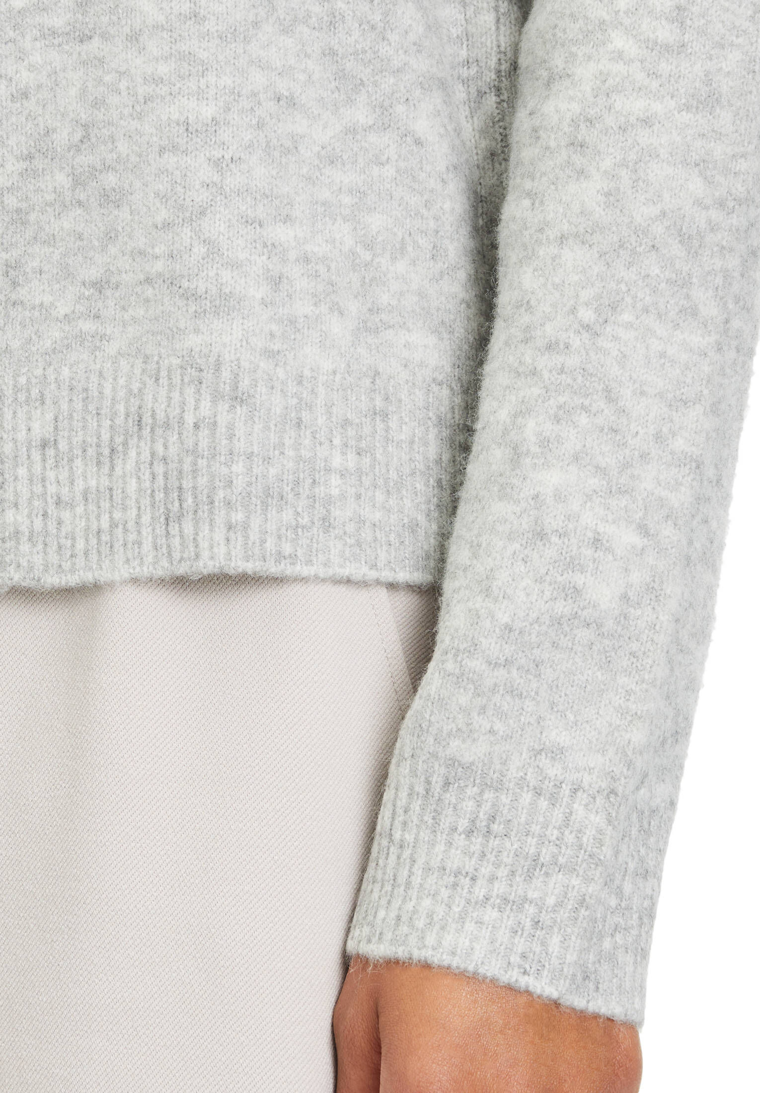 Cartoon Damen Strick-Cardigan Mit Taschen - Oversized, Uni, Bequem