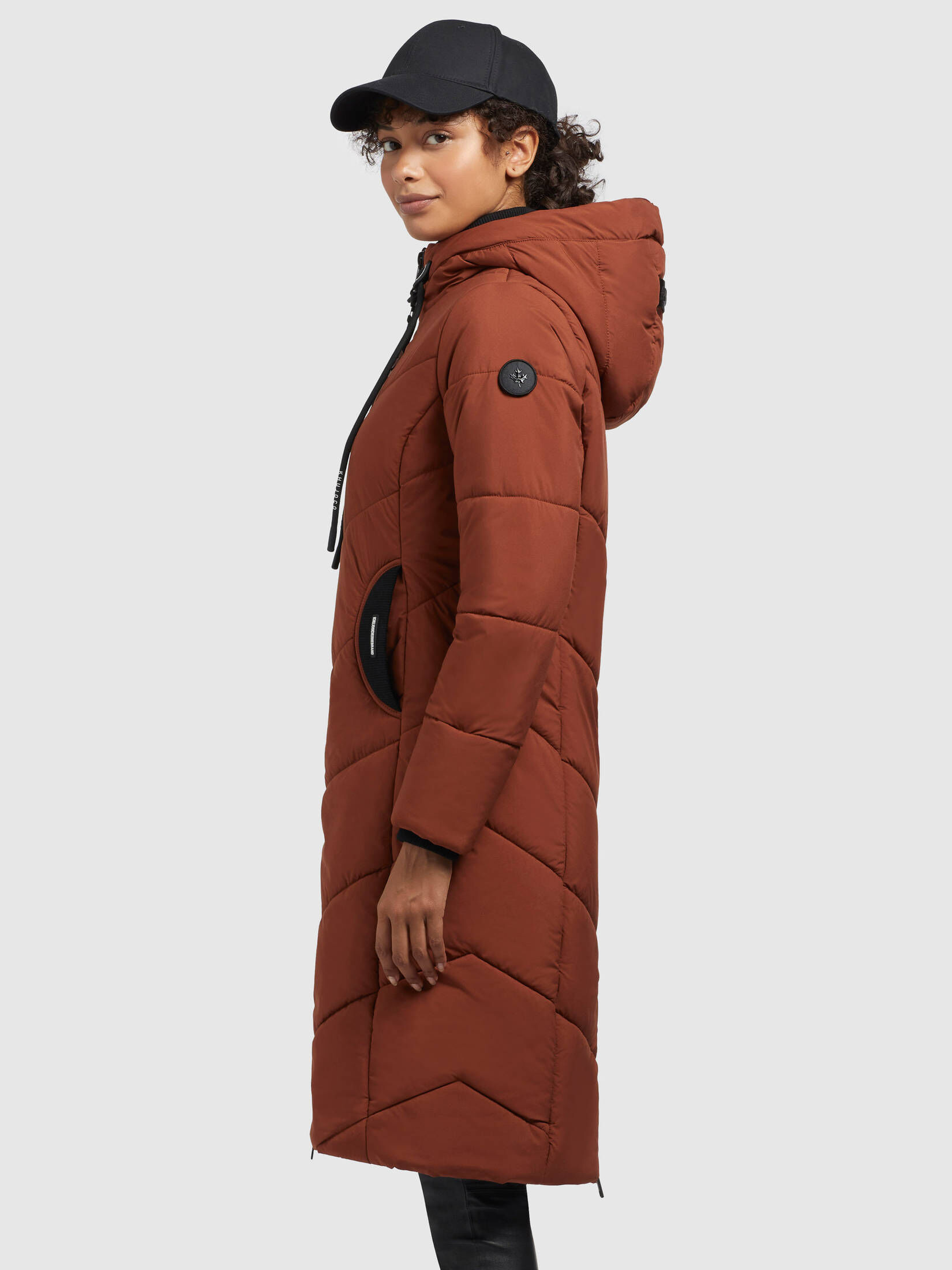 khujo Winter Coat 'Aribay4 Light' in Black | ABOUT YOU