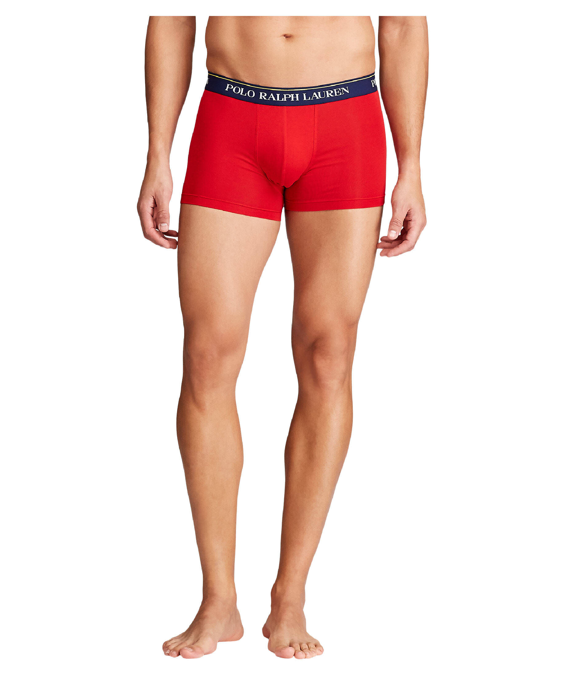 MUSTANG Herren Boxershorts Retropants 3er-Pack – Rot/Navy/Anthrazit, 95% Baumwolle, Enge Passform