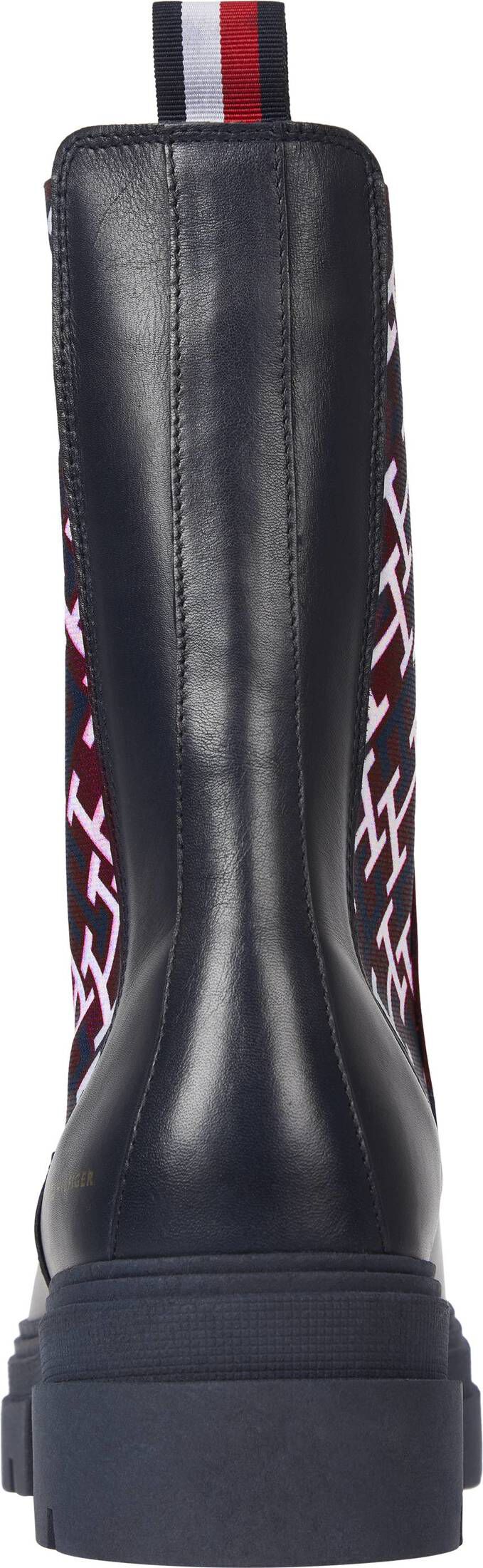 Damen LederBoots MONOGRAM CHELSEA