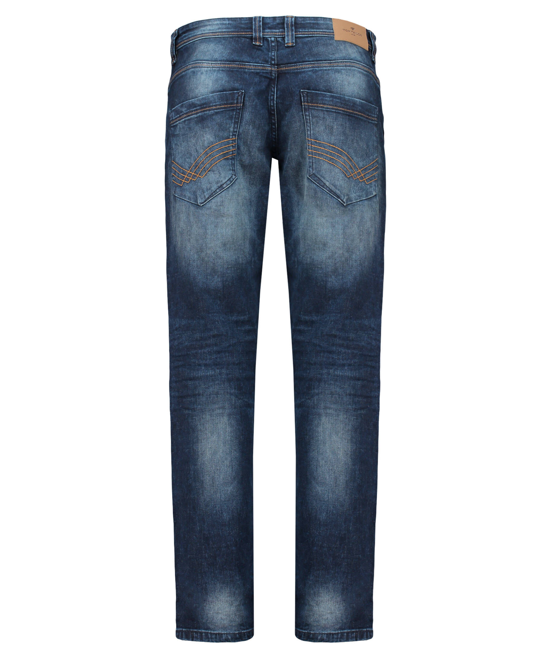 TOM TAILOR Jeans Uomo Josh Regular Slim: Vestibilità Comfort, Cotone Elasticizzato - Blu Denim