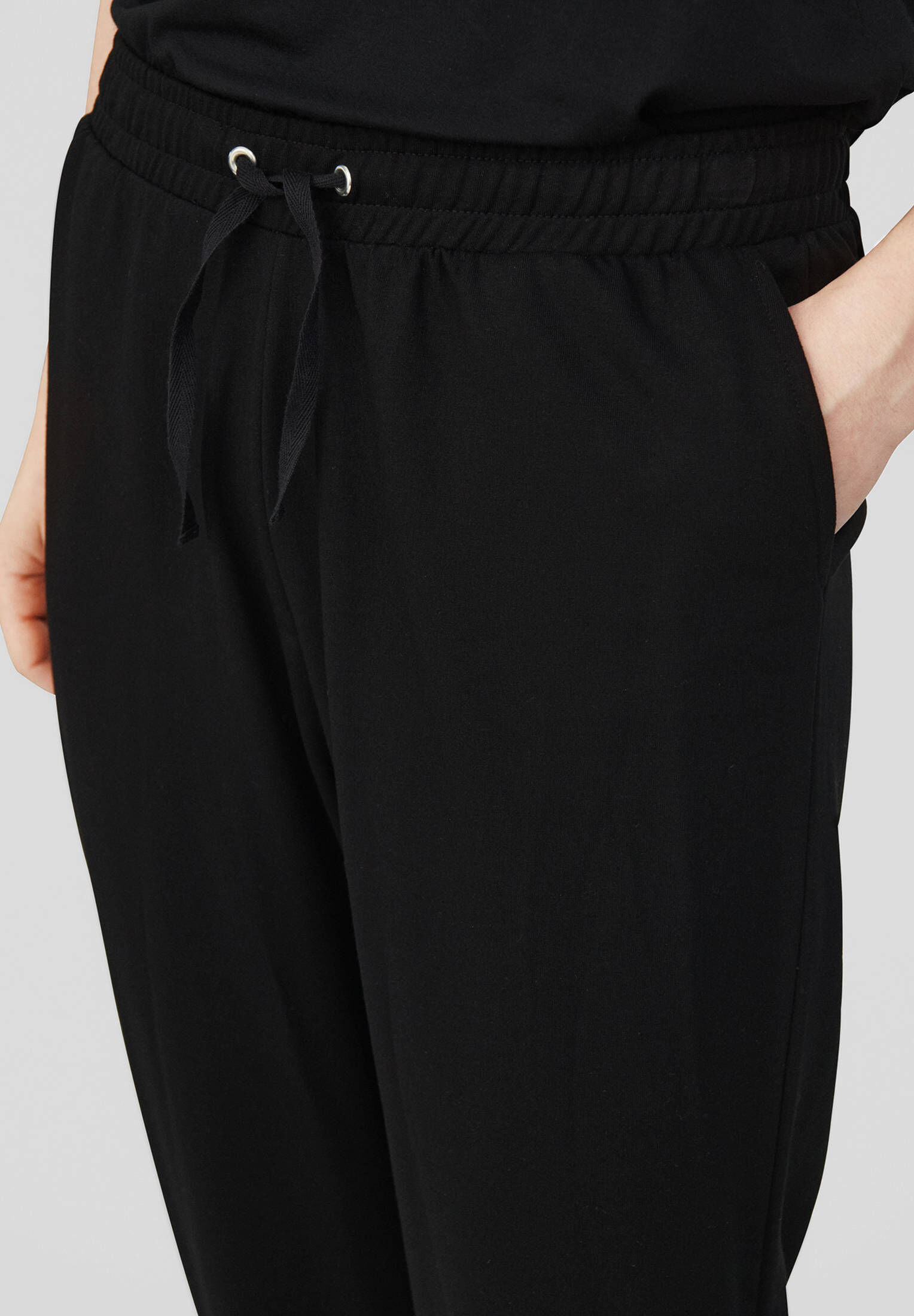 Damen Sweathose Mit Dackel Print - Jogginghose Baumwolle Mix