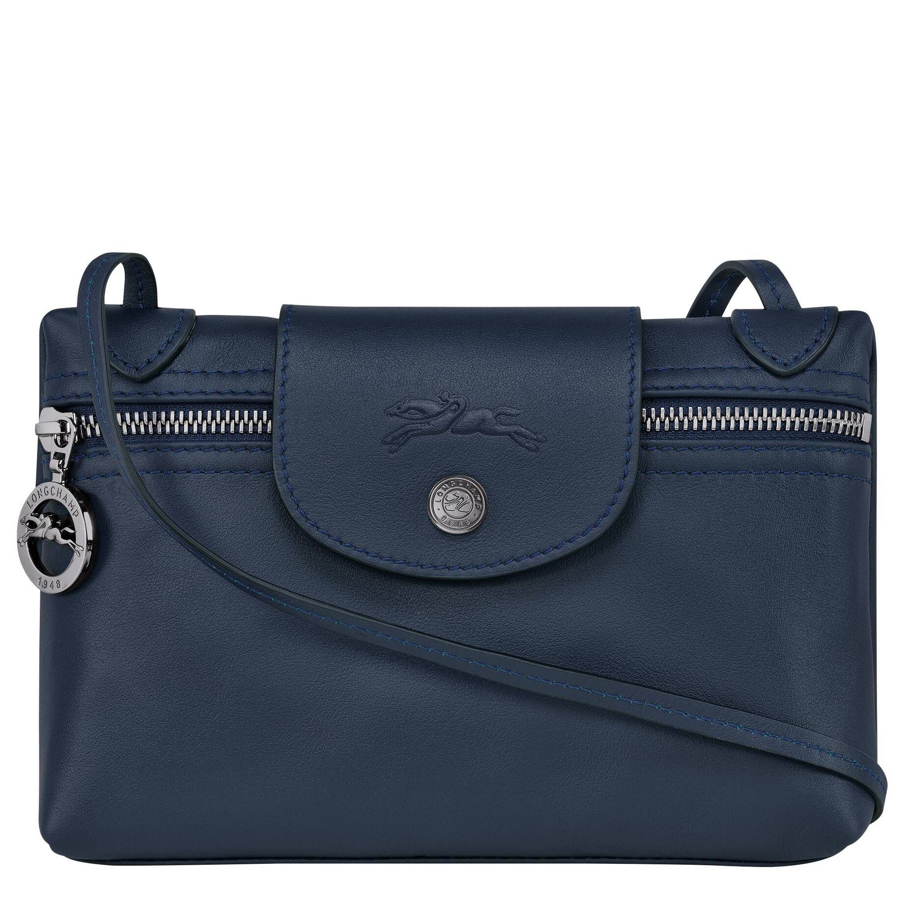Longchamp Damen Umhängetasche LE PILAGE XTRA CROSS BODY BAG M in Blau