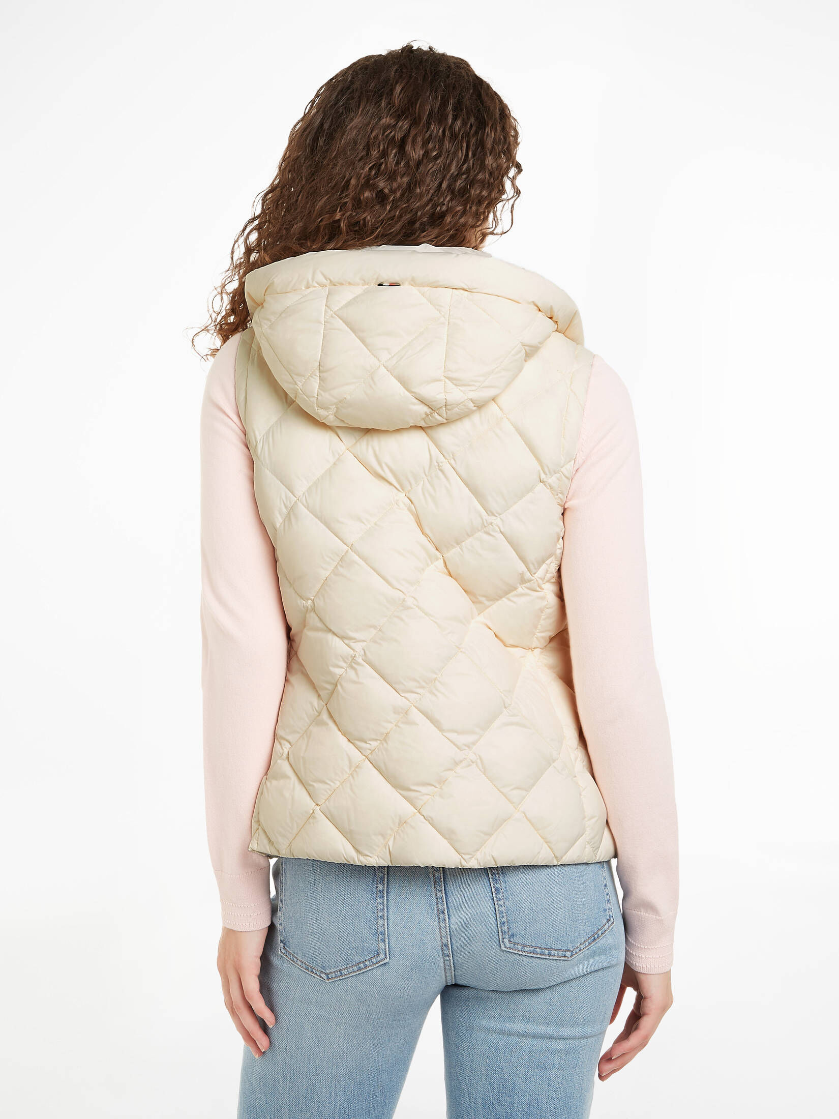 Tommy Hilfiger Daunen Weste Gelb M 757