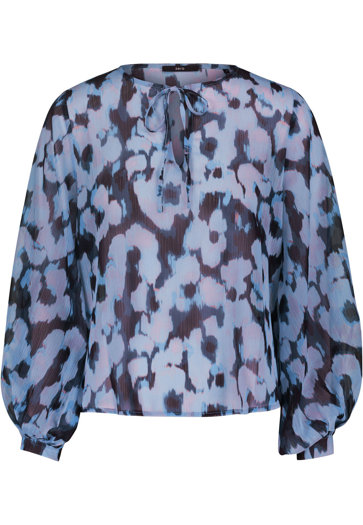 Ulla Popken Damen Chiffonbluse Mit Romantischer Verzierung – Lässiger Oversized-Look