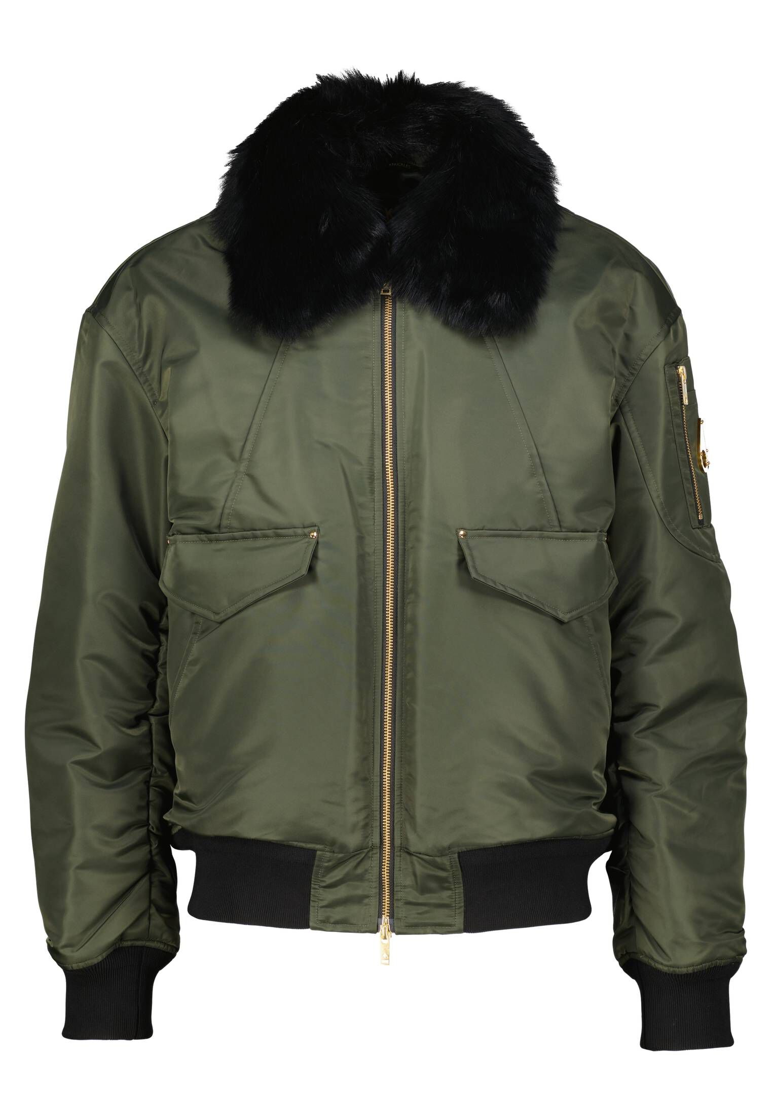 Elegantes Bomberjacke Grn Herren Fotos