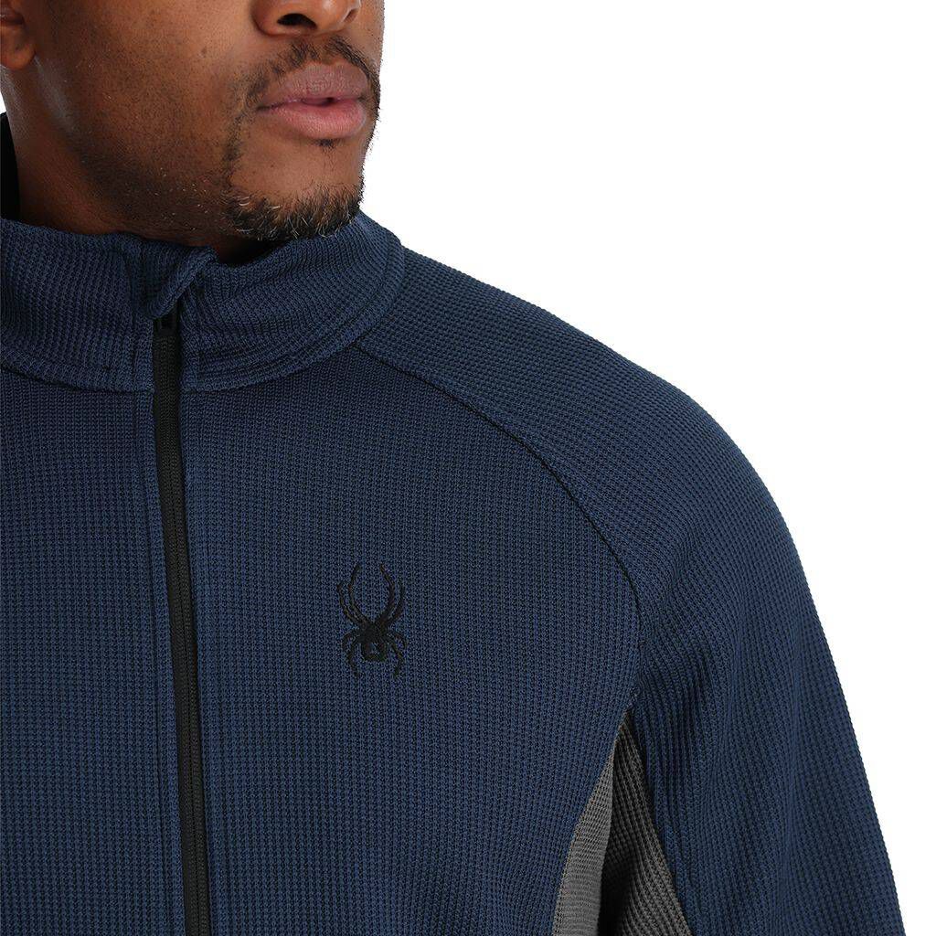 Spyder Herren Fleece-Jacke - Podium Zip T-Neck Mit Feuchtigkeitstransport