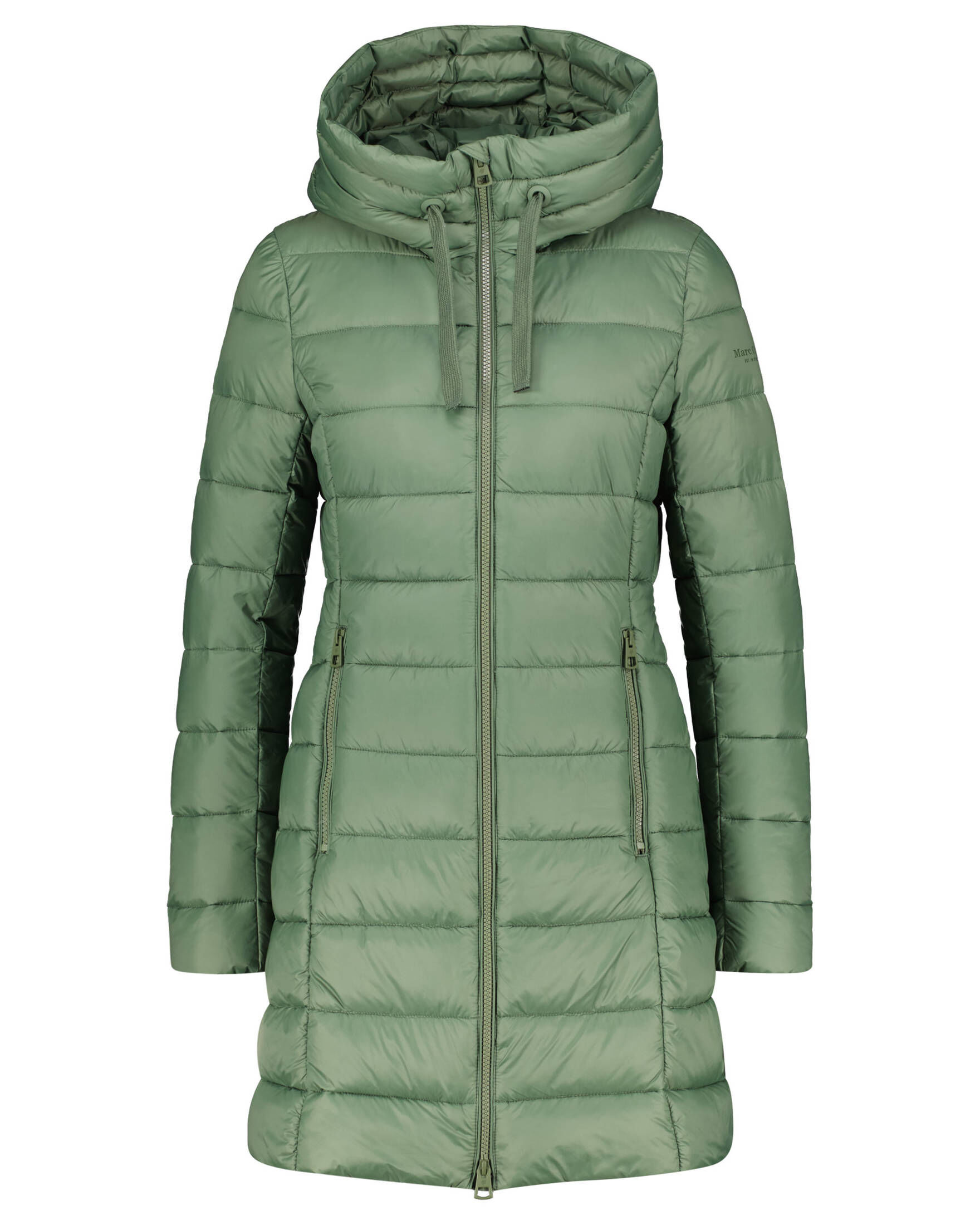 Motto Lautsprecher Anhang wintermantel damen grün Virus Psychologisch