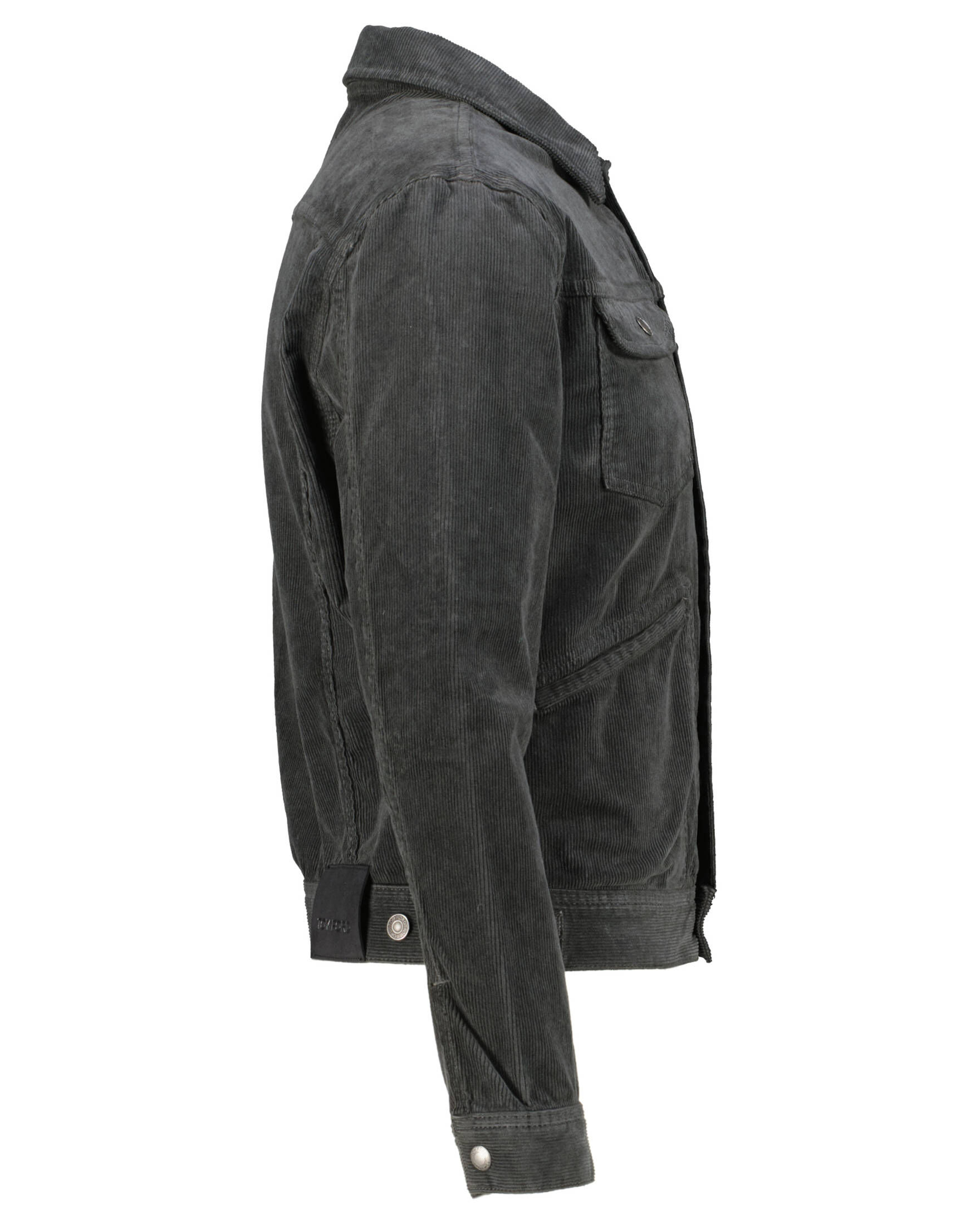 TACVASEN Herren Jacke Mit Cordkragen - Gefütterte Canvas Truckerjacke Für Winter