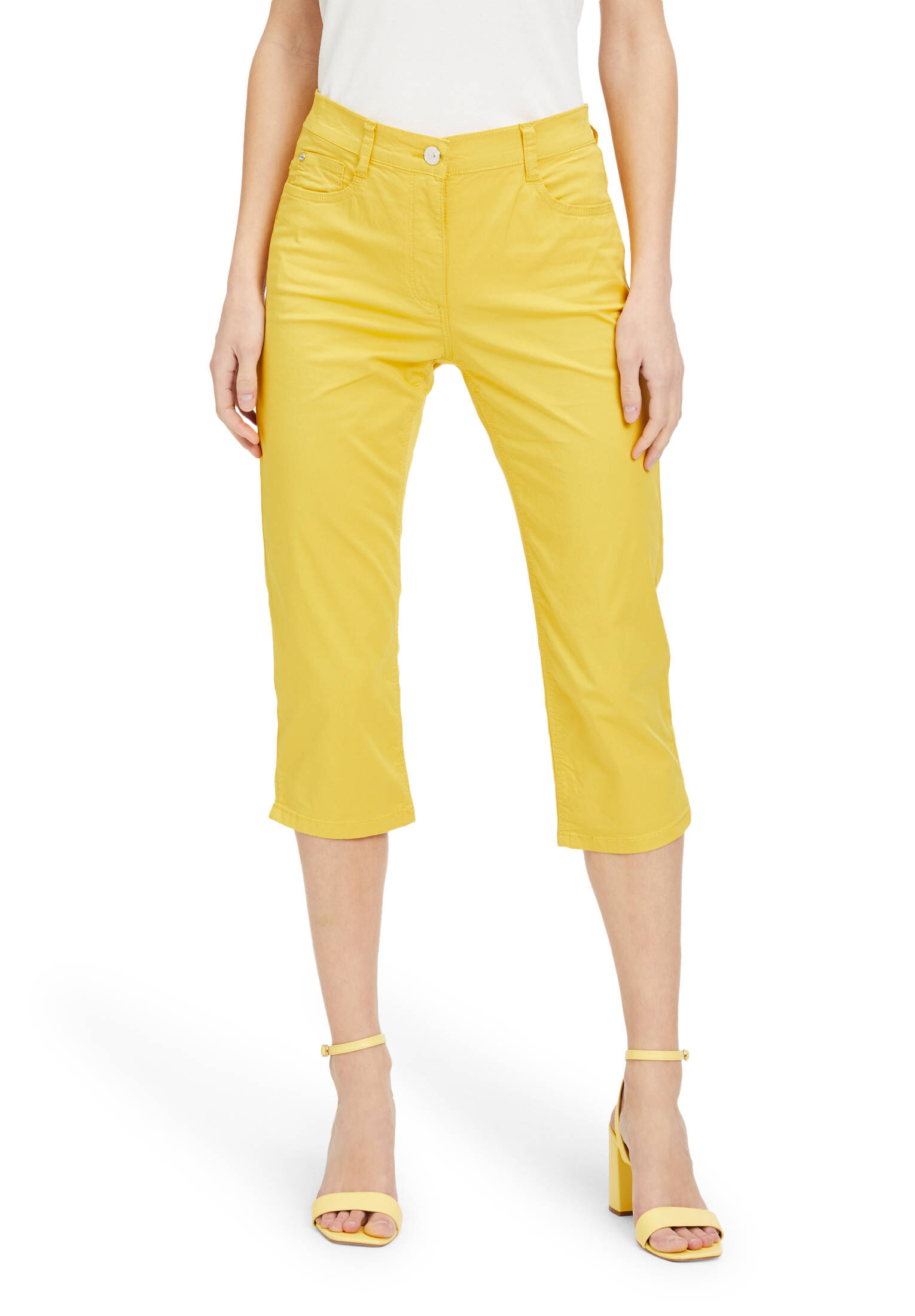 Damen Ex EU Marke Neu Twill Denim Super Spandex Jeans Dünne Sommerhose