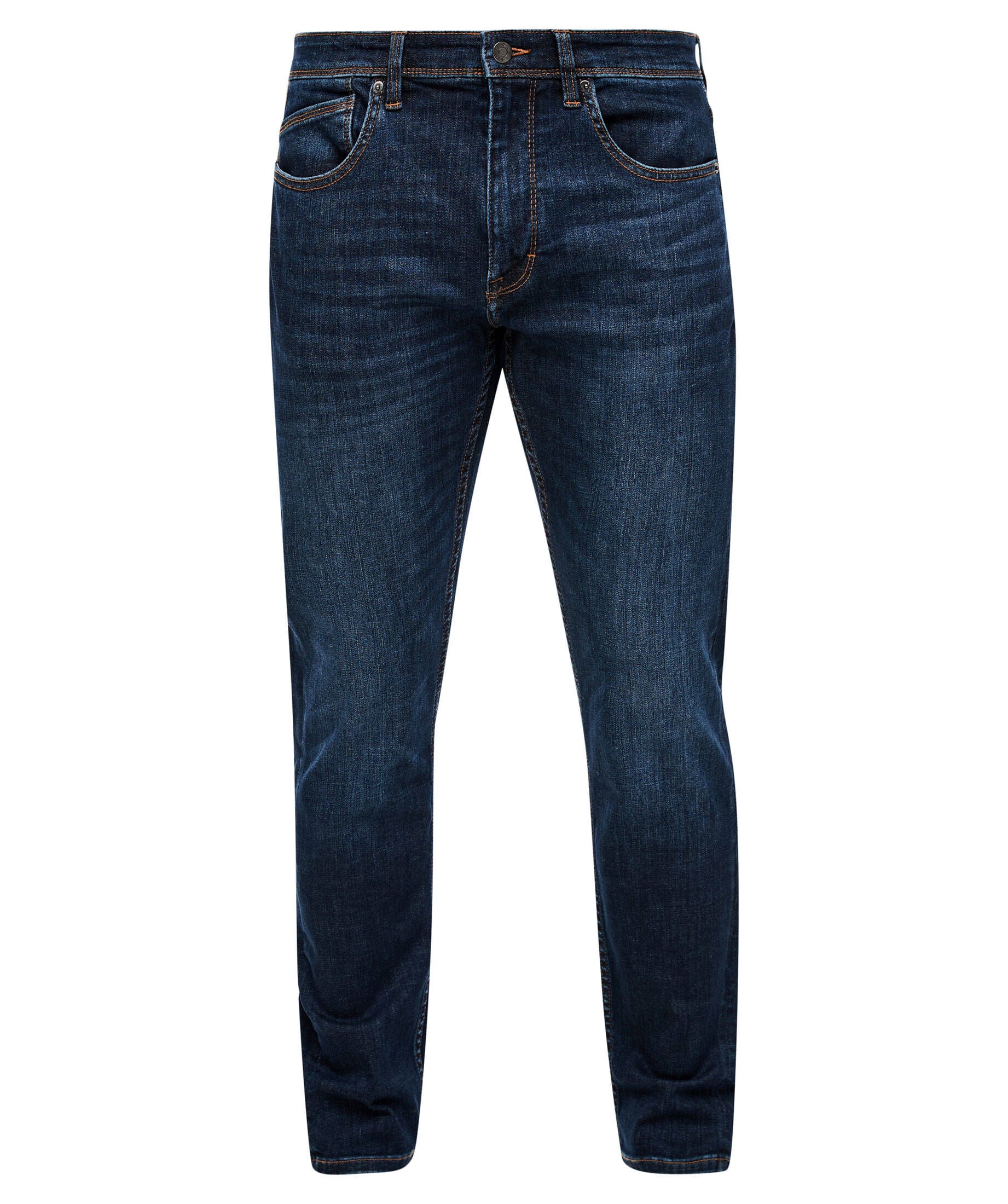 S.Oliver Herren Jeans Slim Fit "Keith" Blue – 5-Pocket Design, Mid Rise, Größe 29