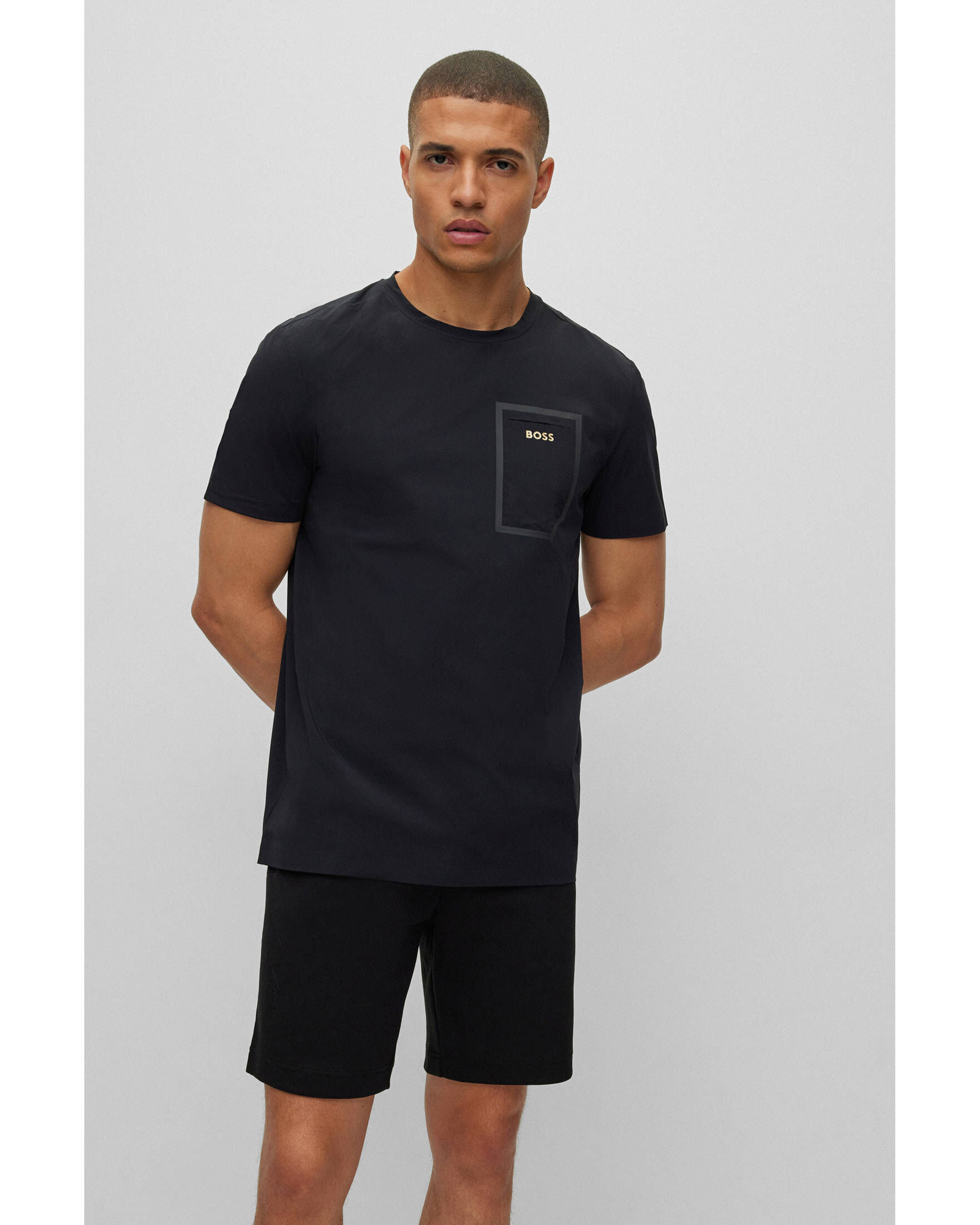 BOSS Herren T-Shirt In Medium Grey – Perfekt Für Entspannte Tage