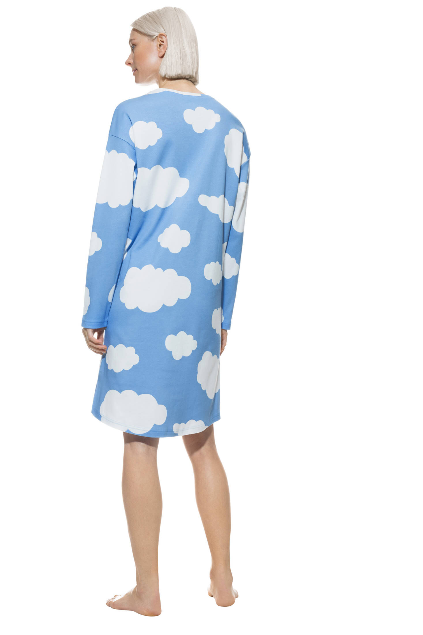 Damen Nachthemd Langarm Serie Clouds damen-nachthemd-langarm-serie-clouds