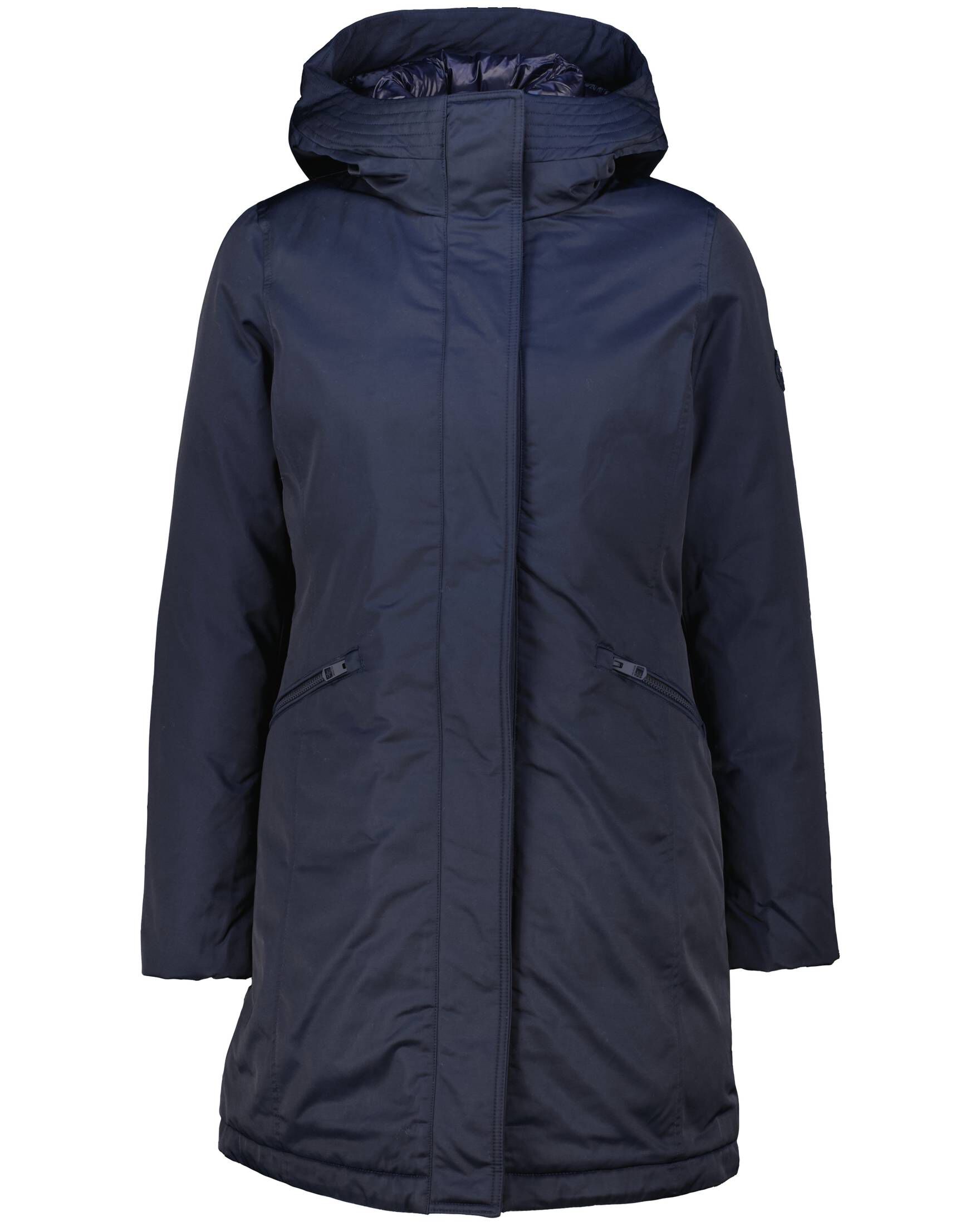 Kapuze Damen Parka Blau Warm Mona Warme Winterjacken FÃ¼r Frauen