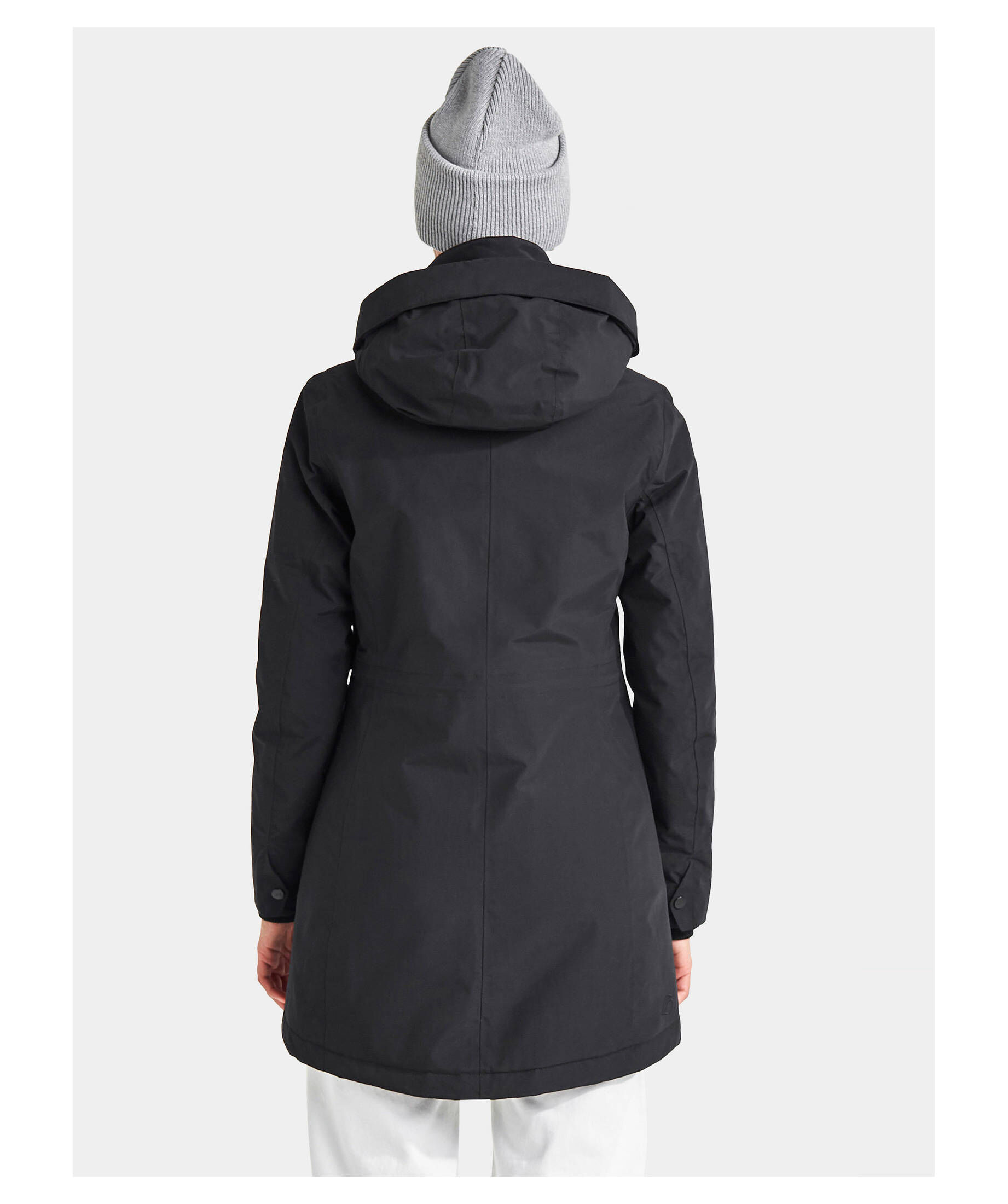 Damen Winter Parka Mit Abnehmbarer Daunen-Kapuze - Warm, Kurz, Polyester