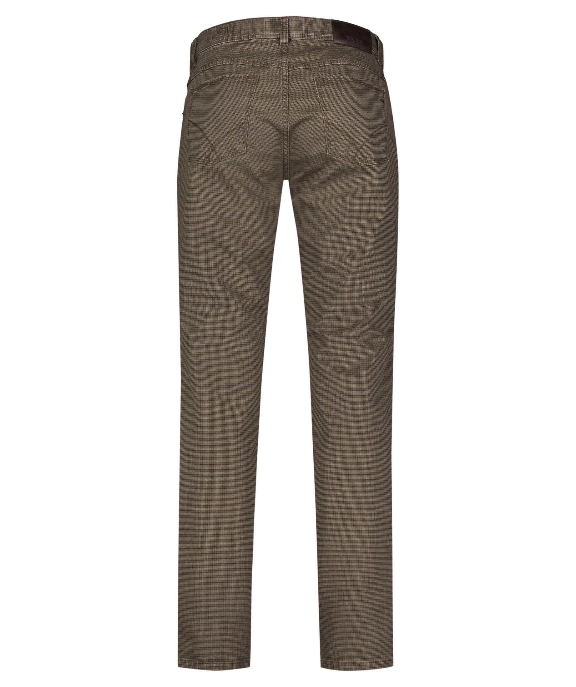 BRAX Herrenhose STYLE COOPER Regular Fit - Five-Pocket Design Mit Wolloptik