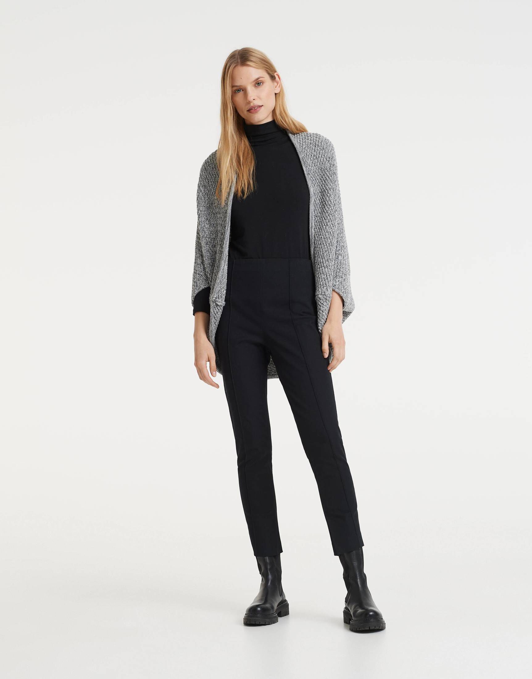 OPUS Damen Strickjacke Bouclé - Schick & Kuschelig Warm!