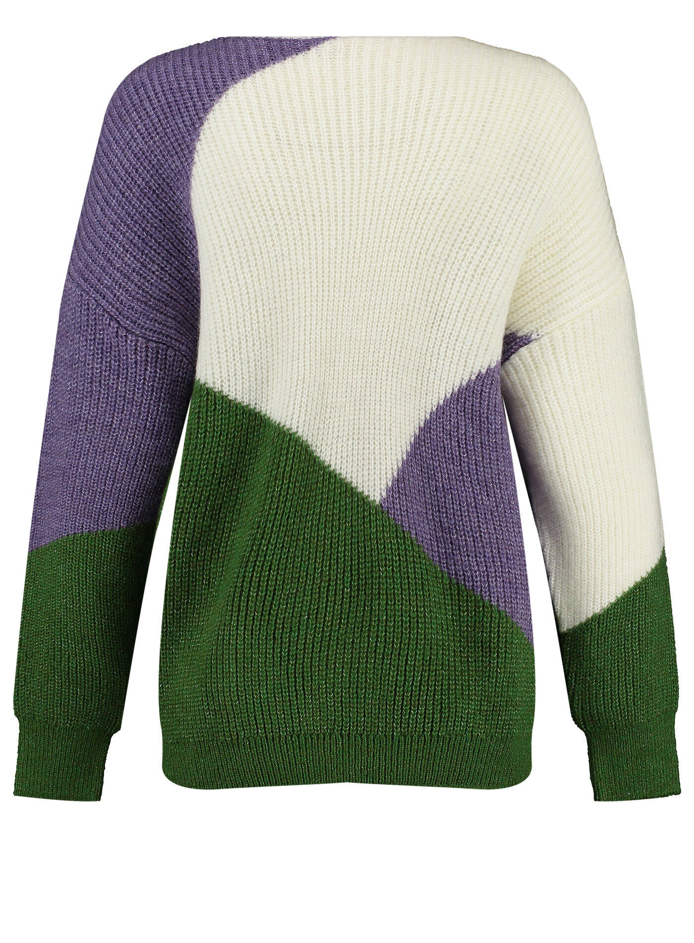 Damen Strickpullover Mit Karo-Muster – Weich, Lockerer Schnitt, Lässiges Design