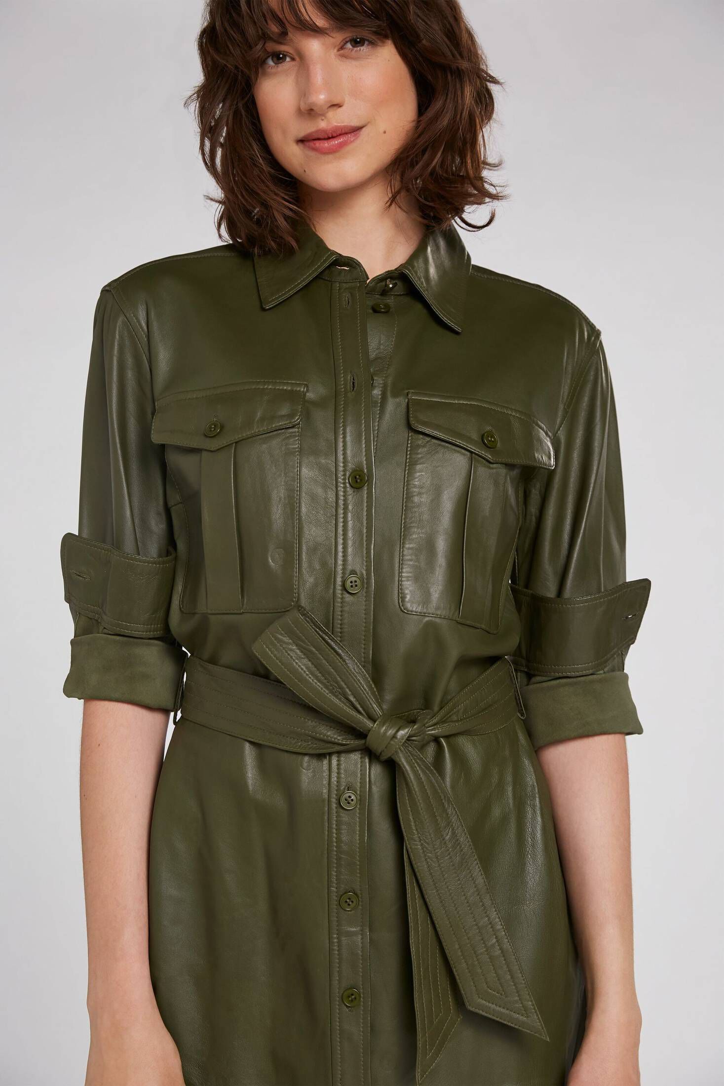 Oui Damen Lederkleid kaufen | engelhorn